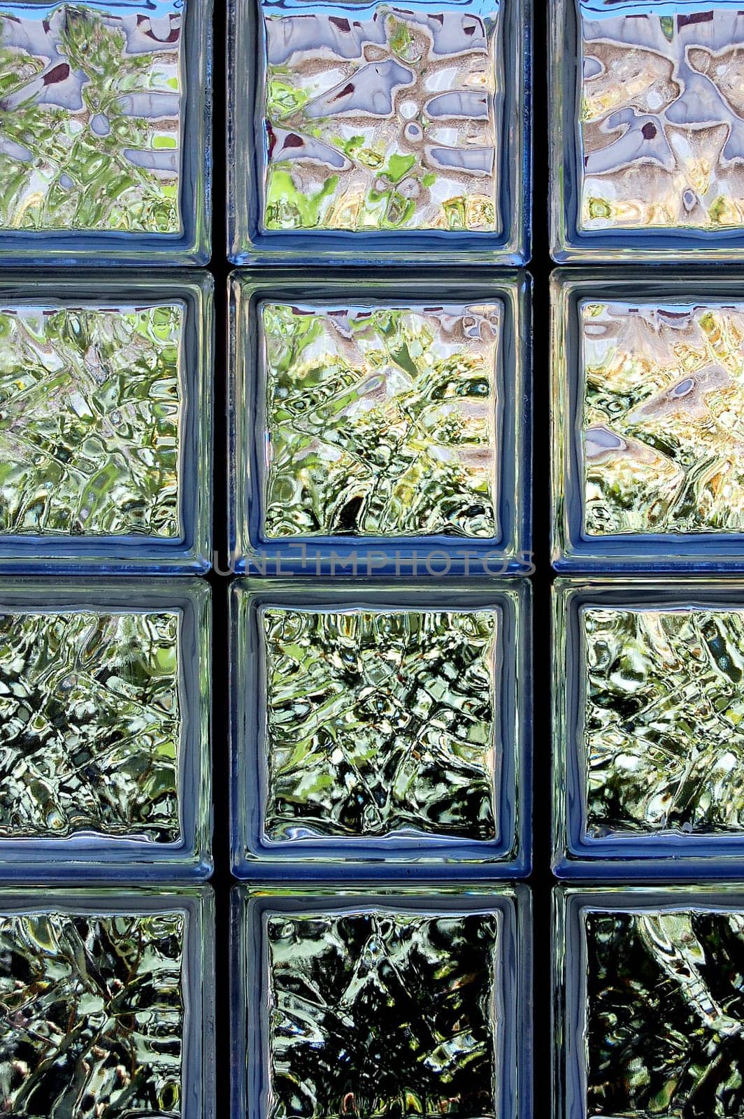 glass brick wall