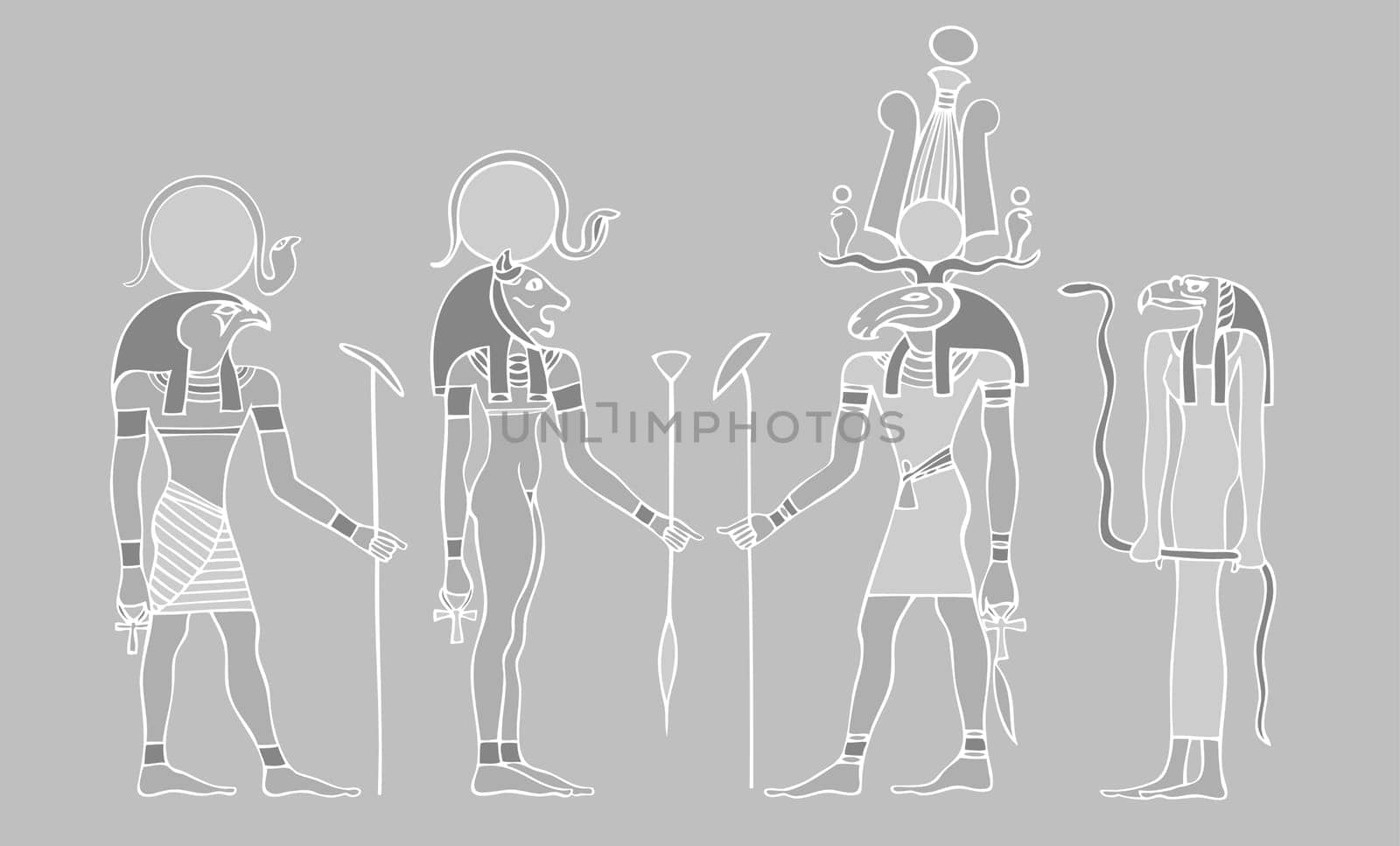 Egyptian gods, goddess and symbols