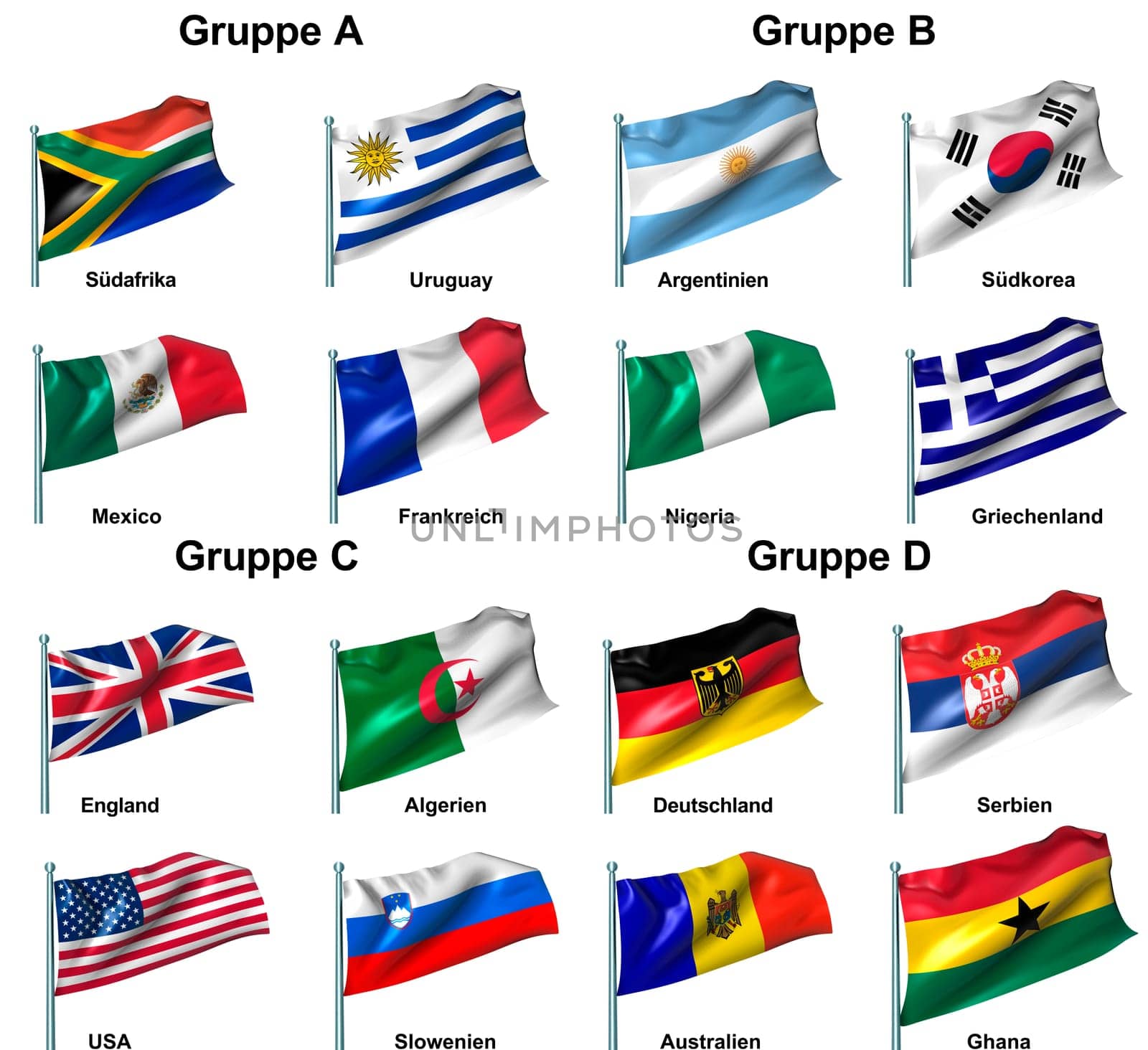 Flags Football World Cup-2010