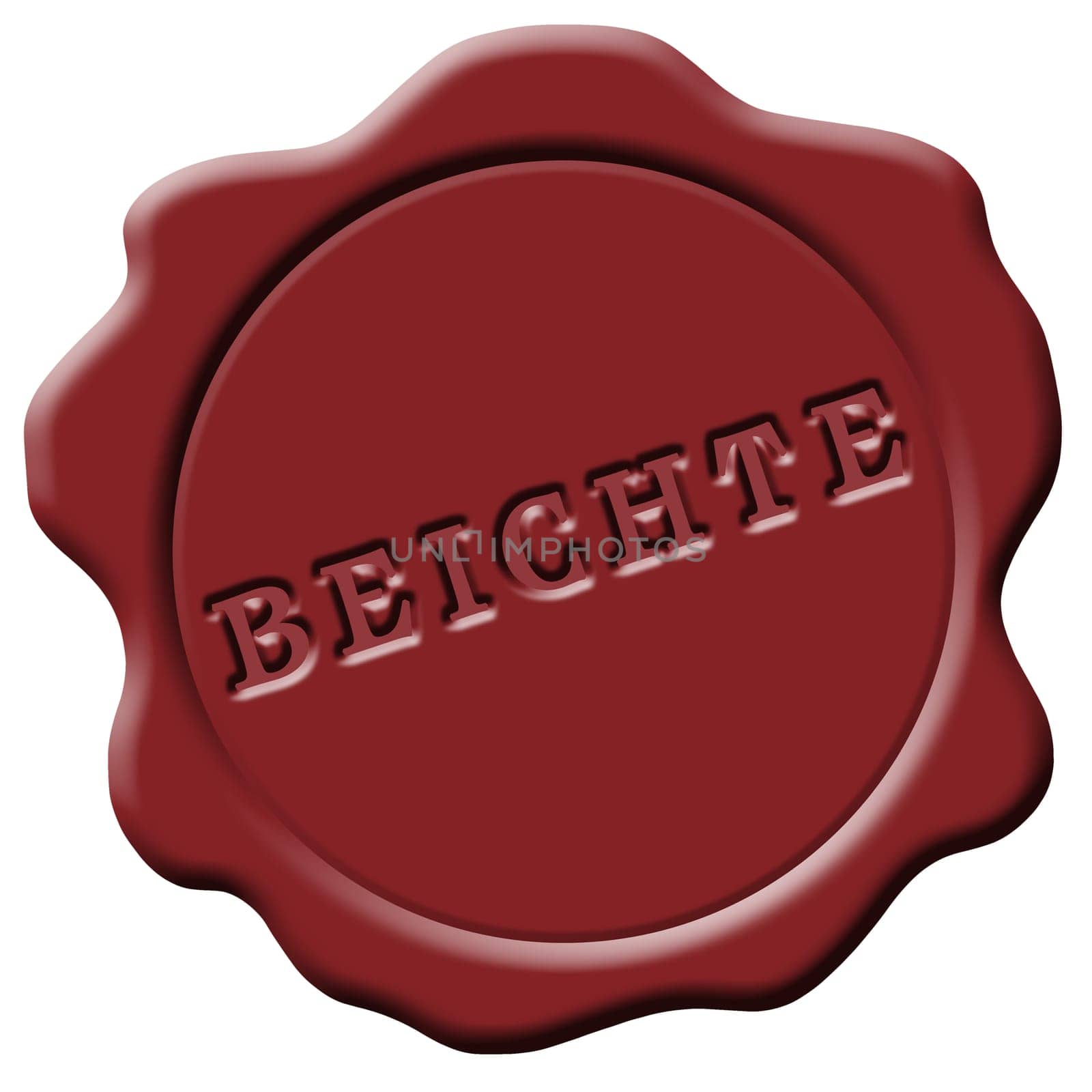 Wax Seal Red Confession