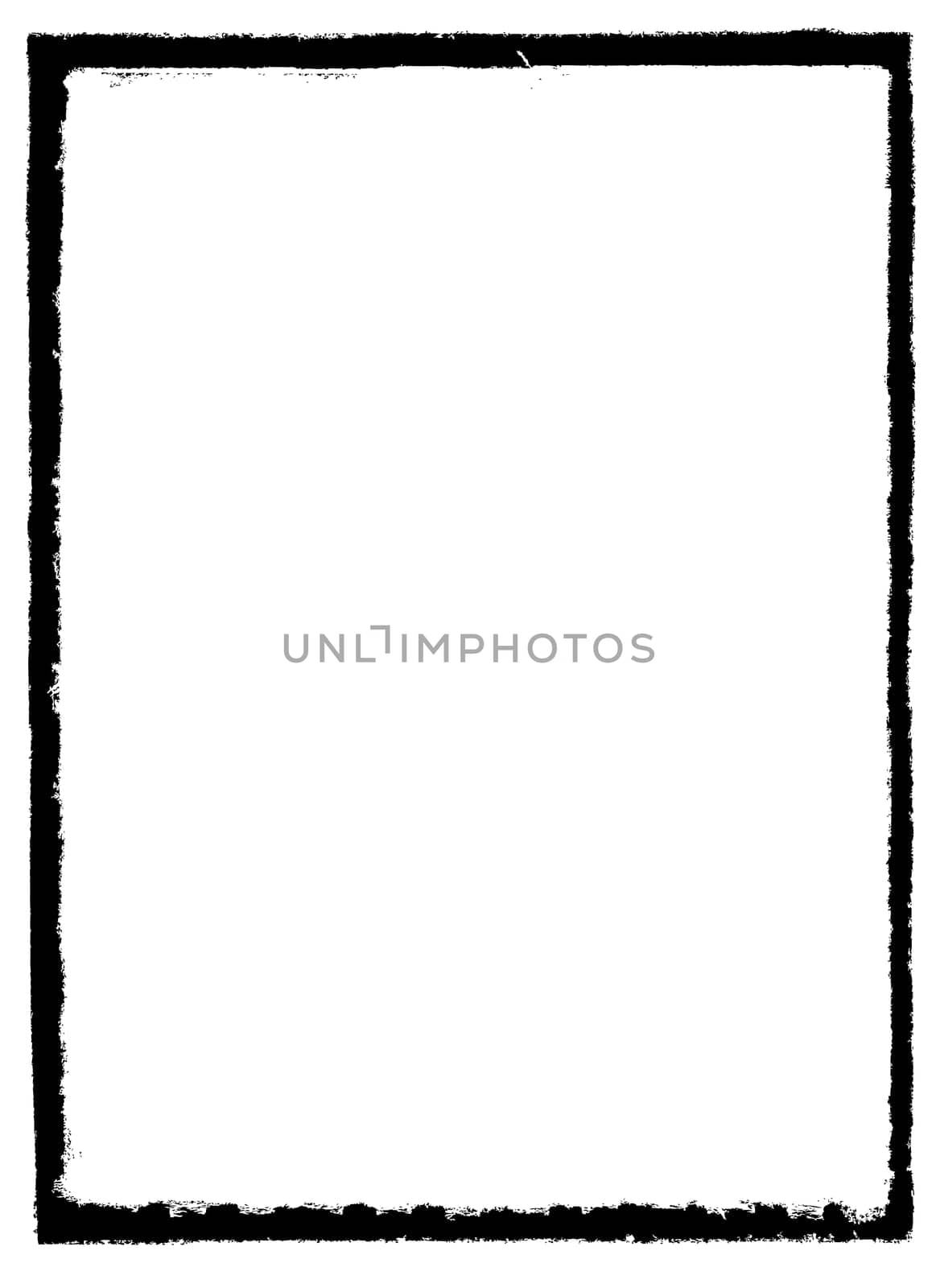 frame in grunge style