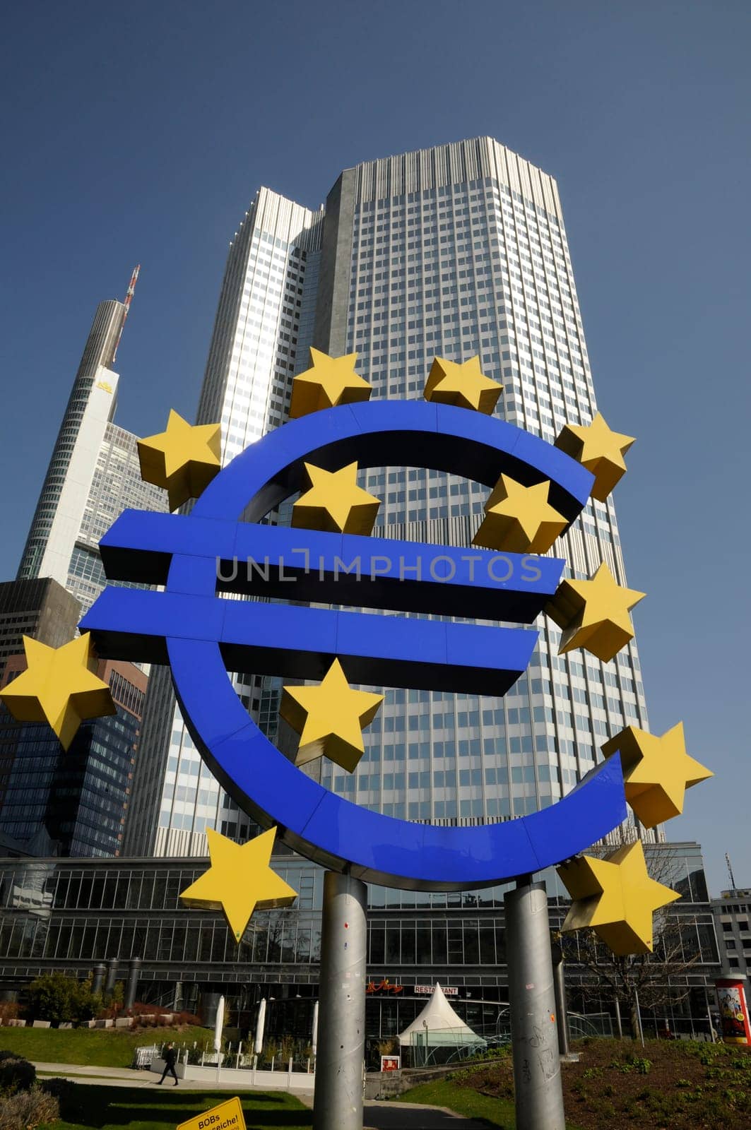 Euro symbol in Frankfurt