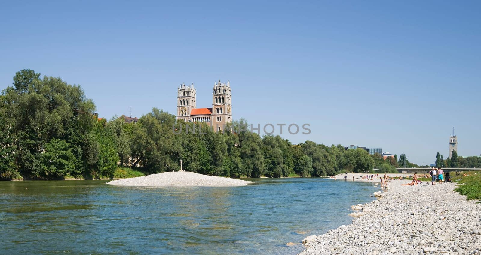 Münchner Isar recreation area