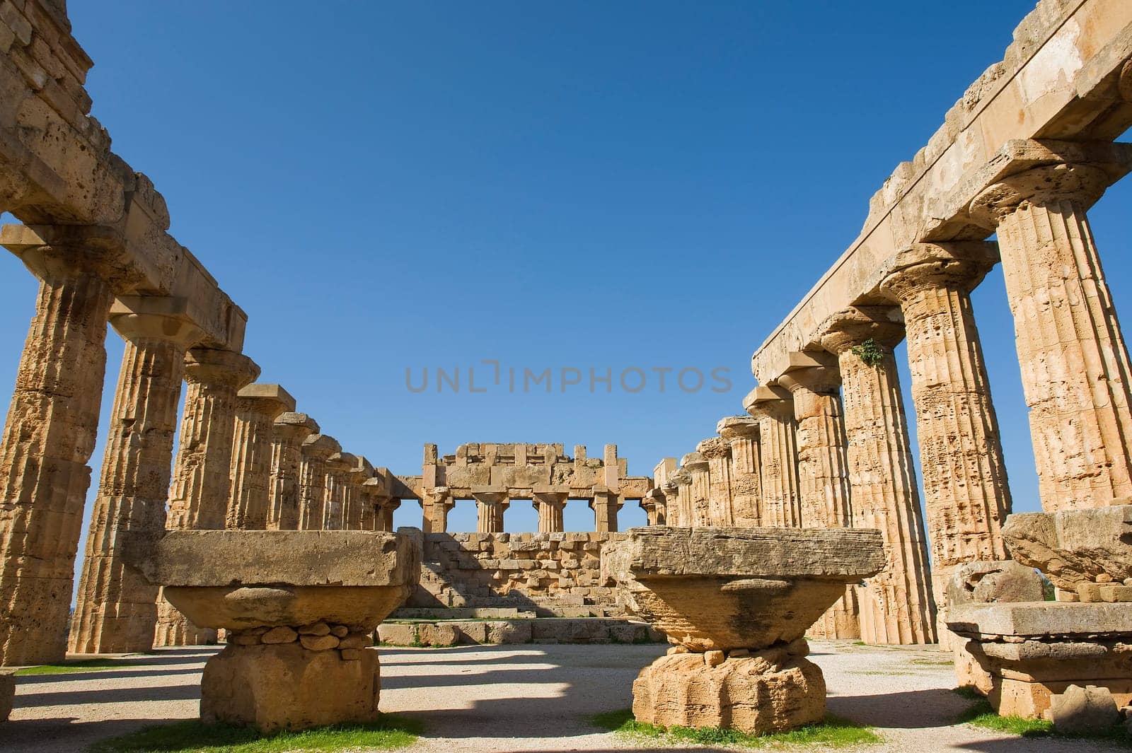 The Temple of Selinunte in Sicily