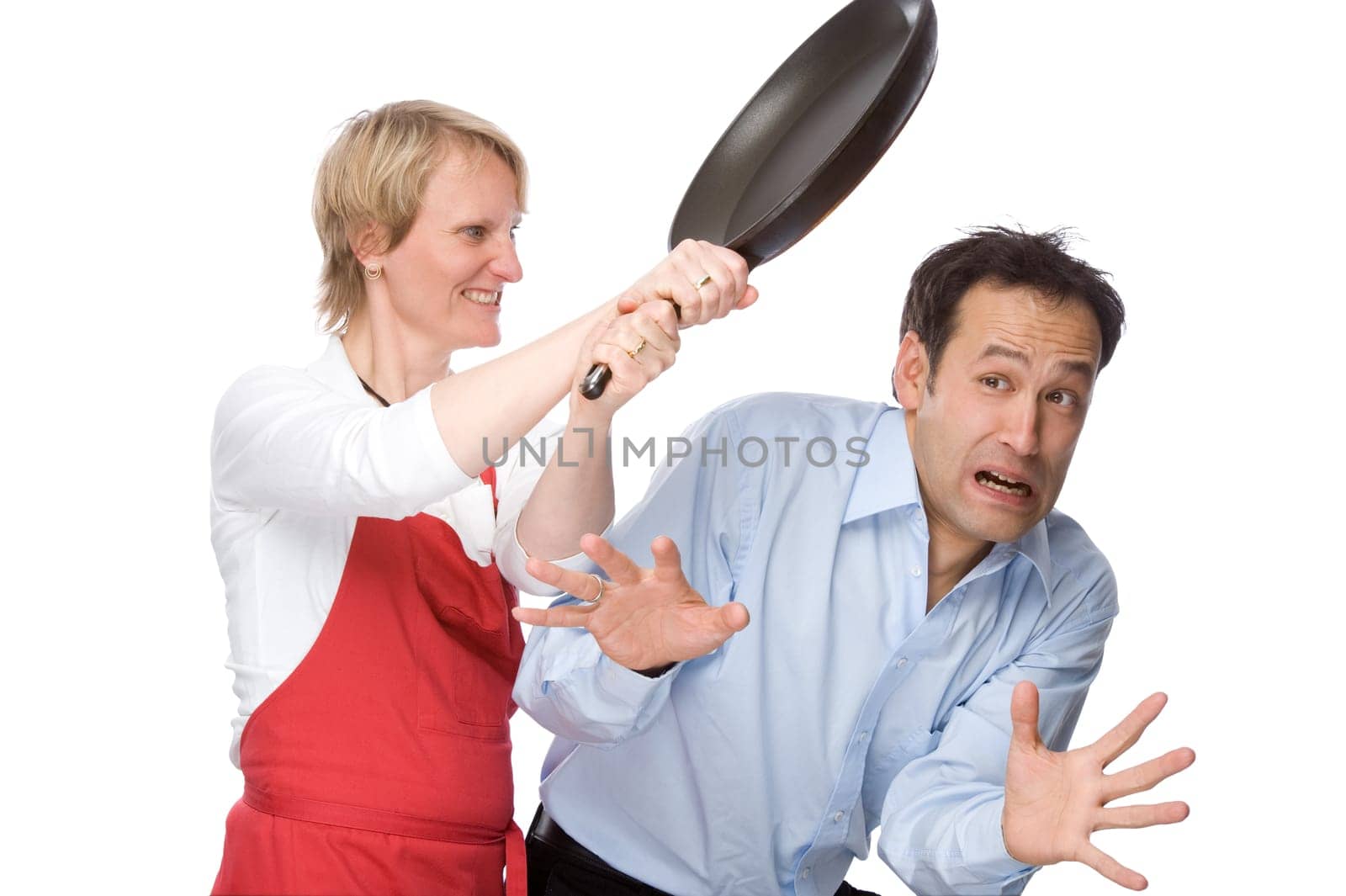 In the kitchen