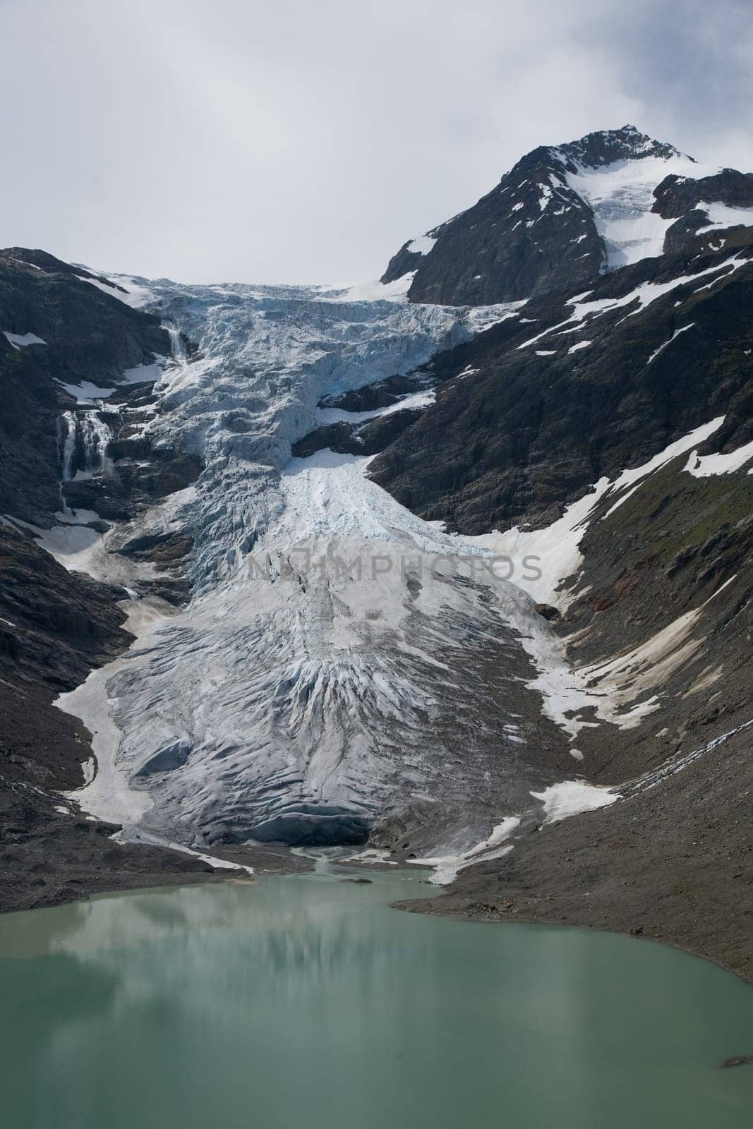 Trift Glacier with Triftsee