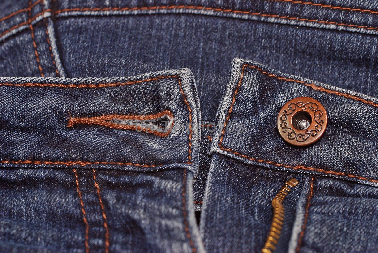 Denim button