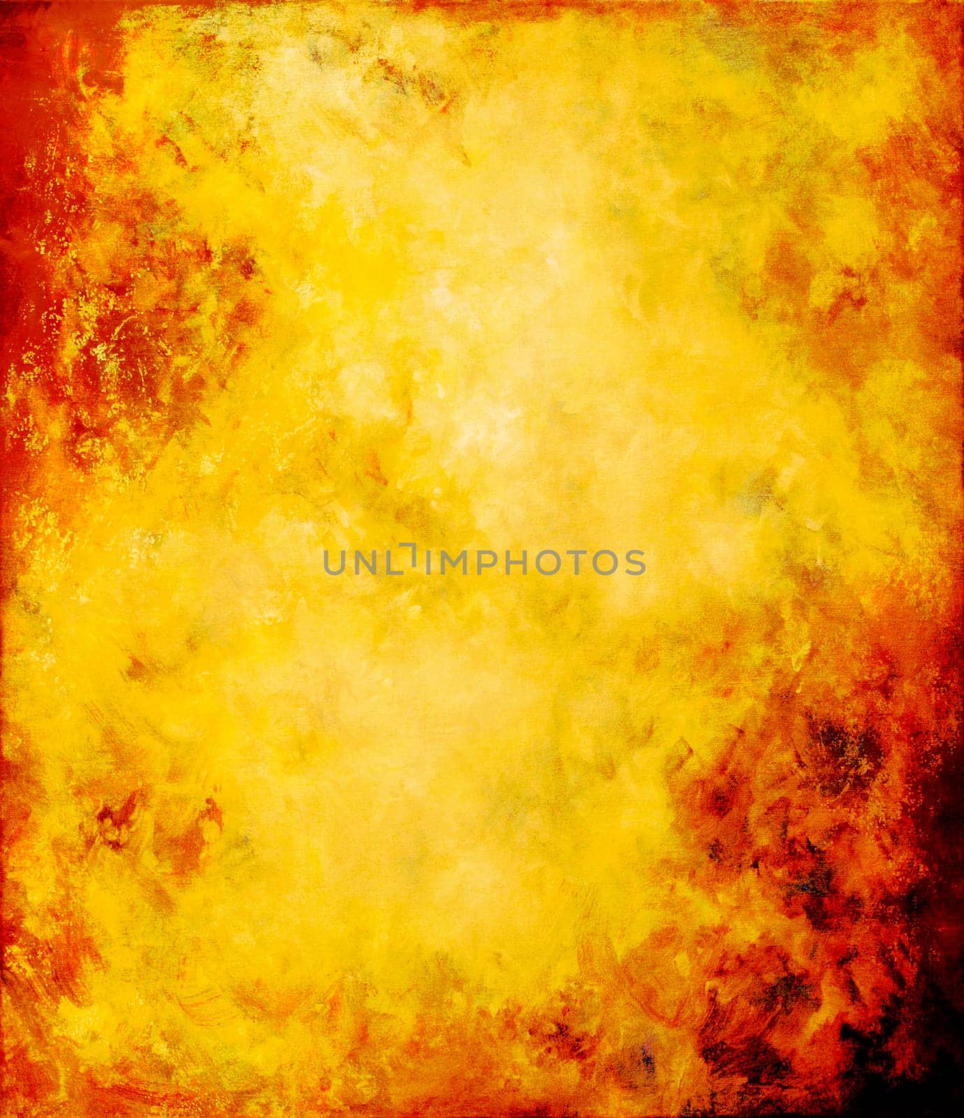 Canvas-painted-texture-yellow-orange