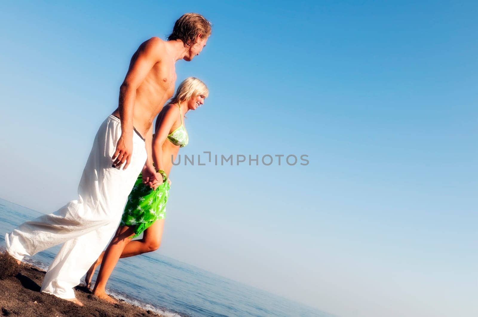 Couple on the beach