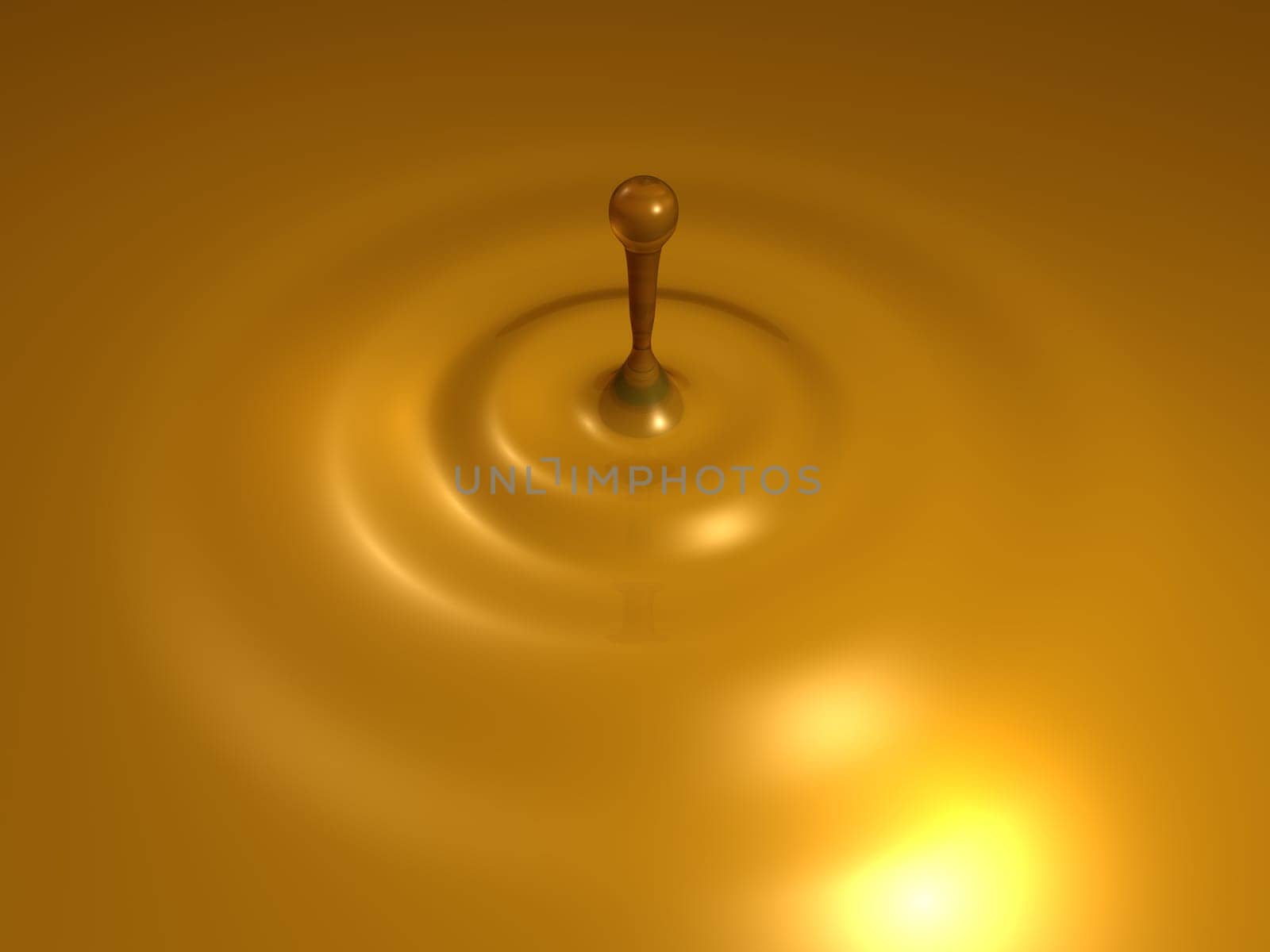 Honey - Drops - 3D