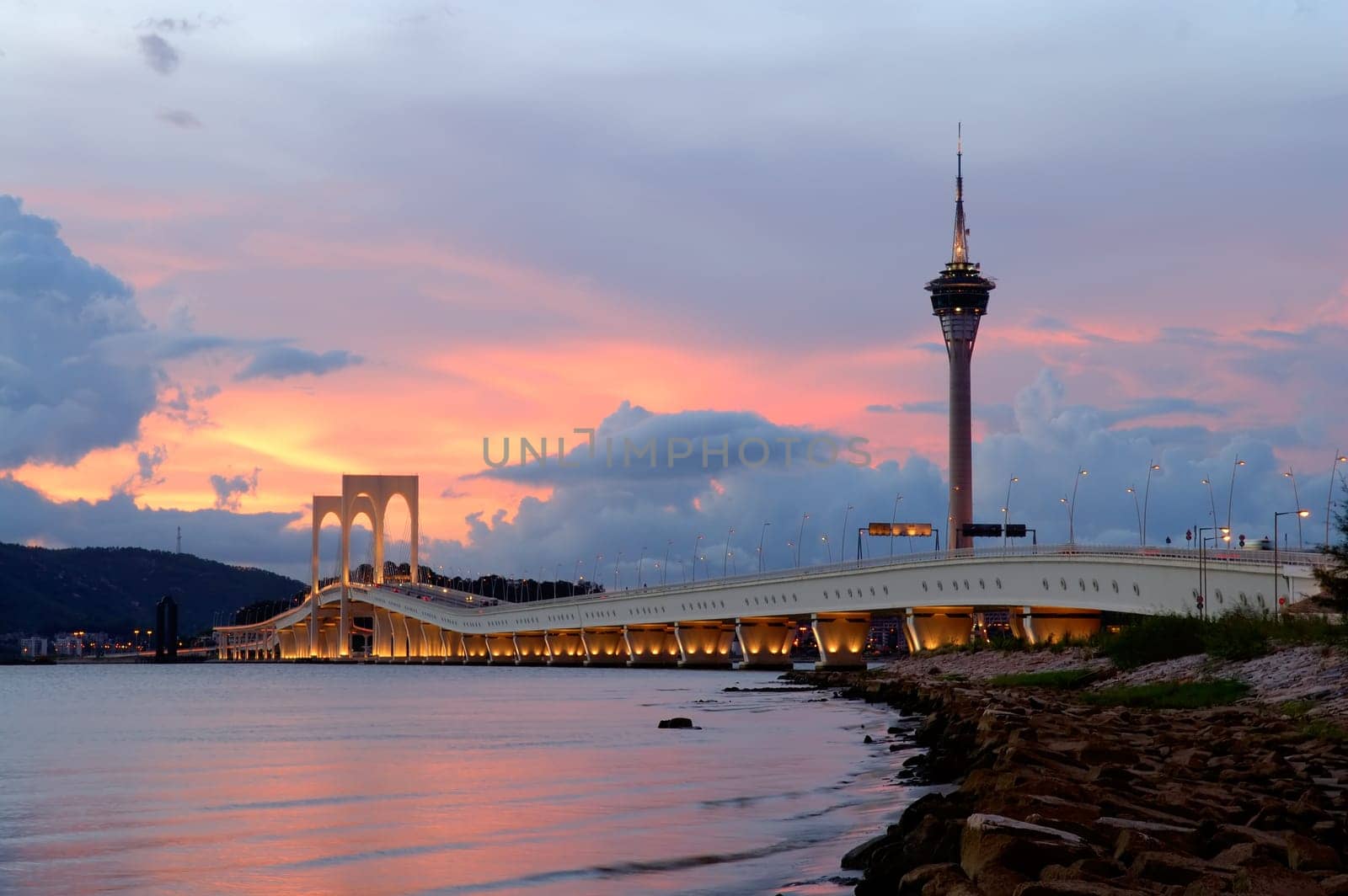 Bridge and tower