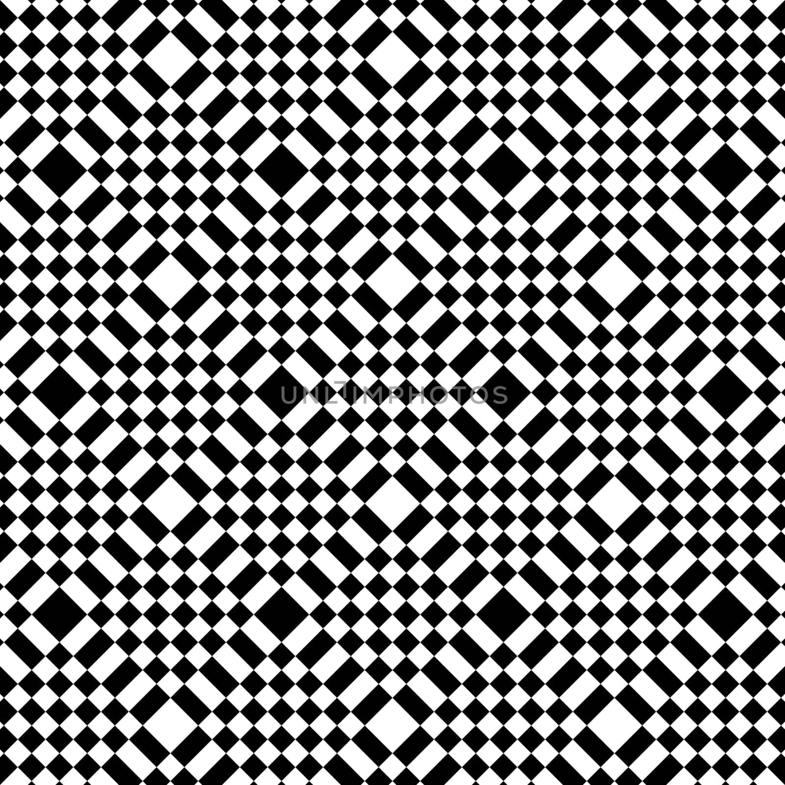 Abstract black and white tiles