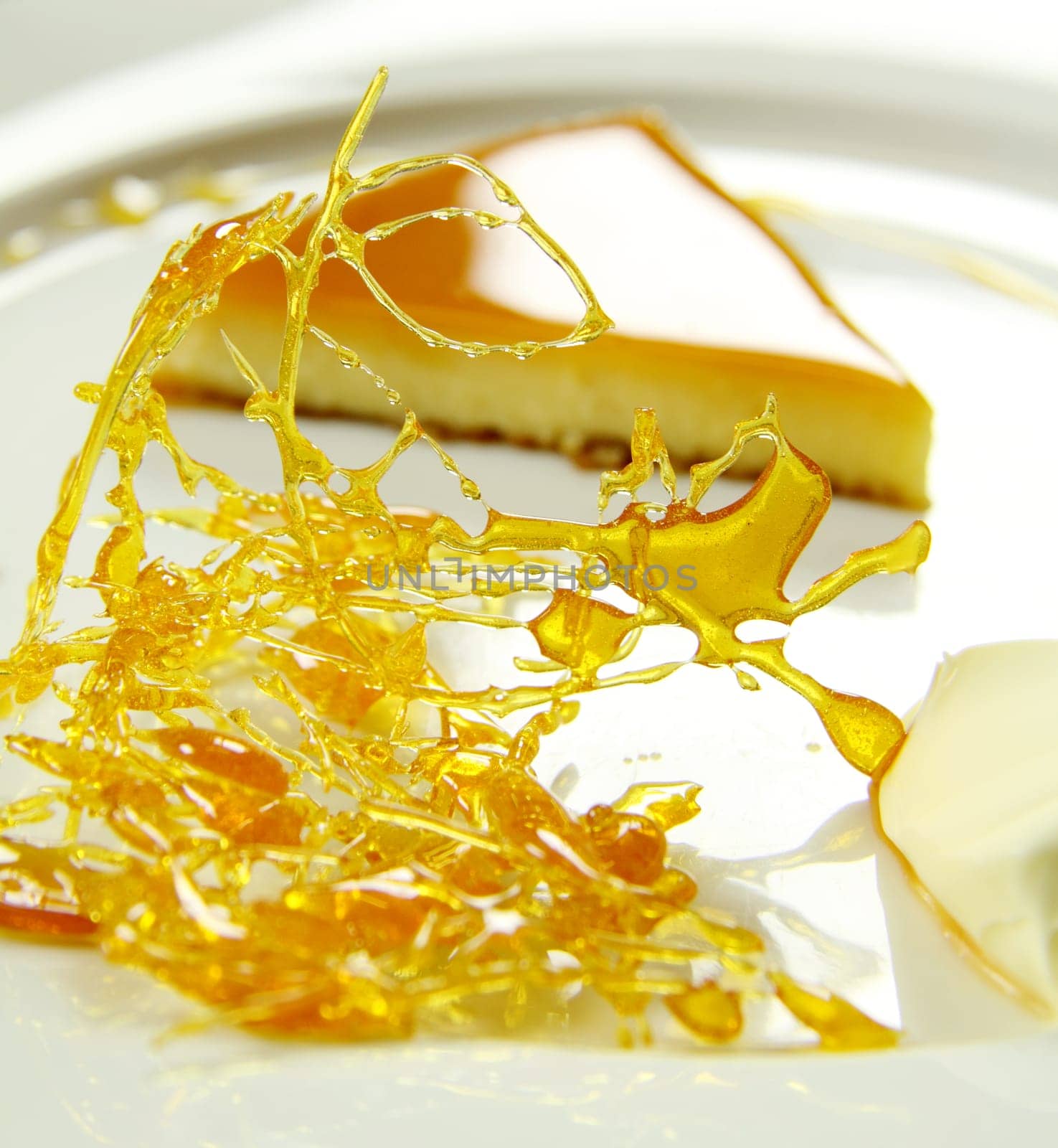 Creme Caramel With Praline