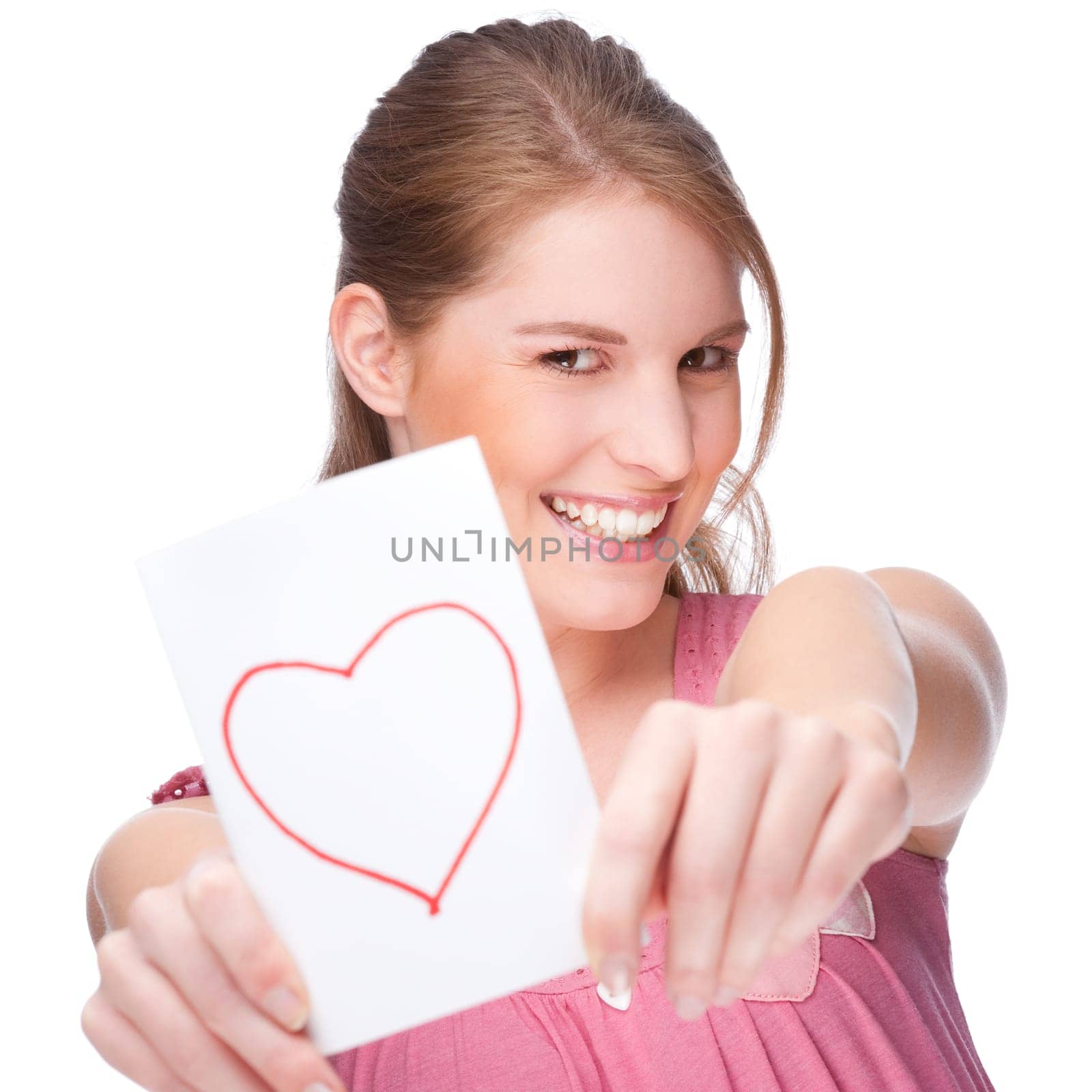 Happy young woman