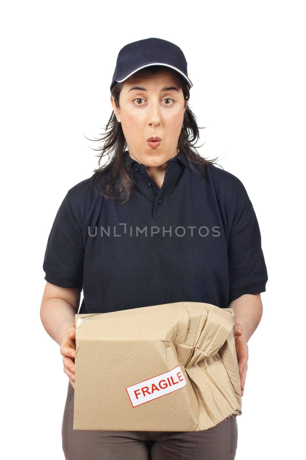 Delivering a damaged package