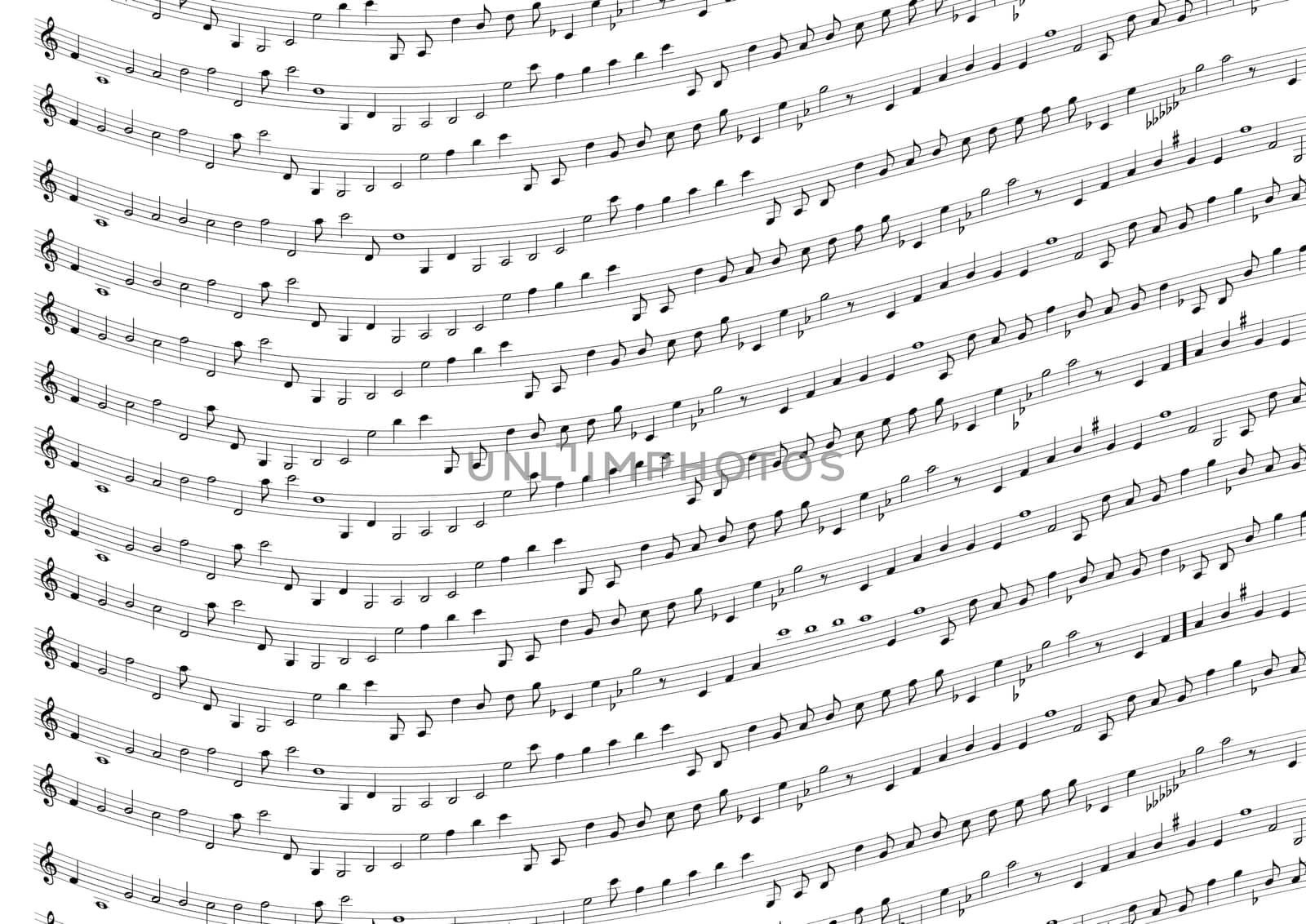 partition of music