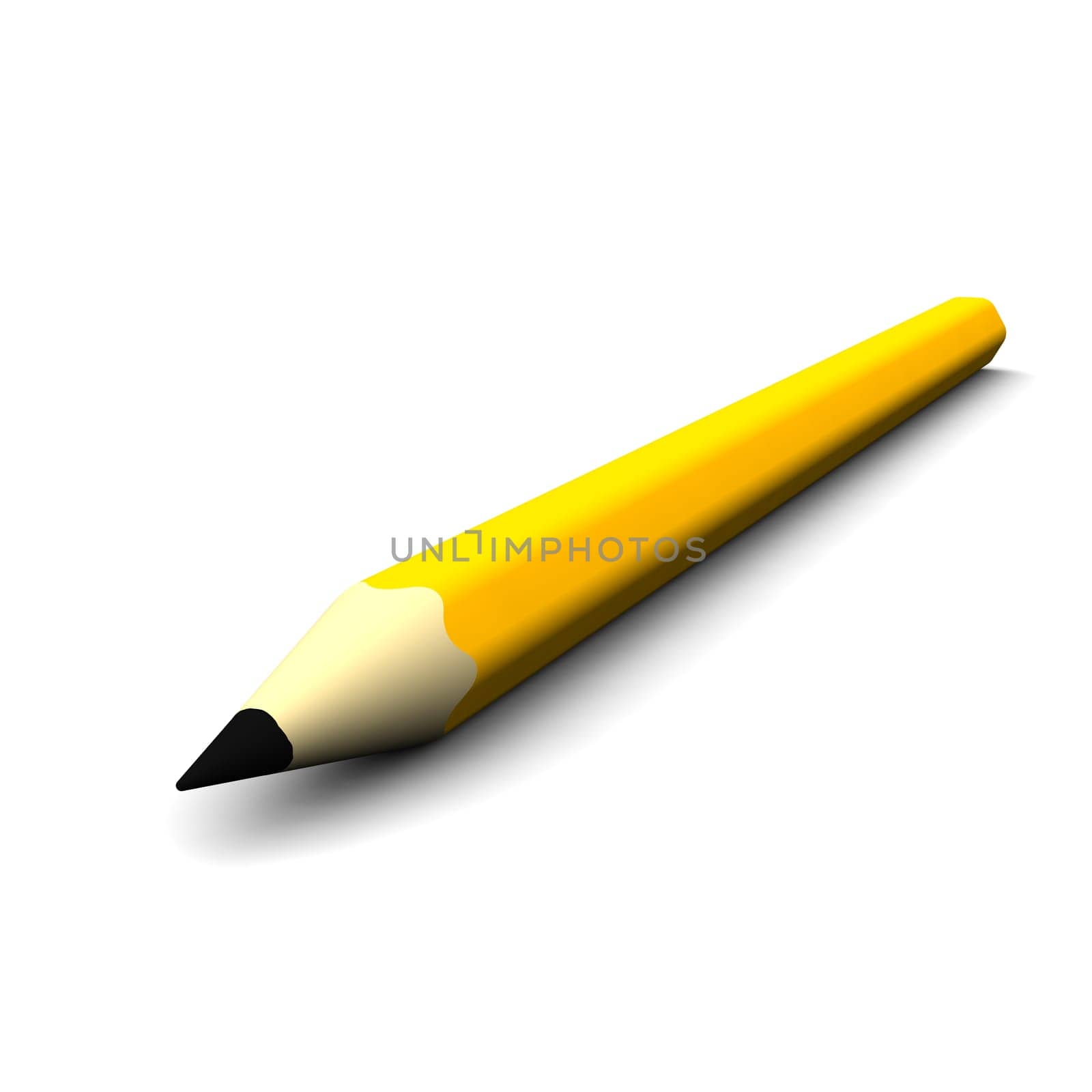 Orange pencil