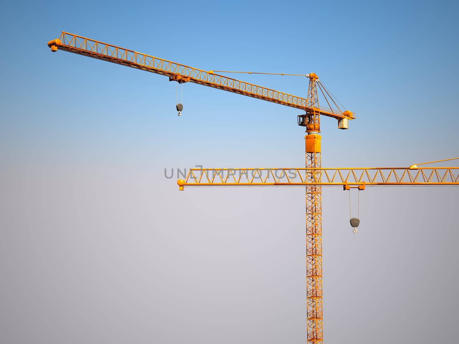 metal crane background