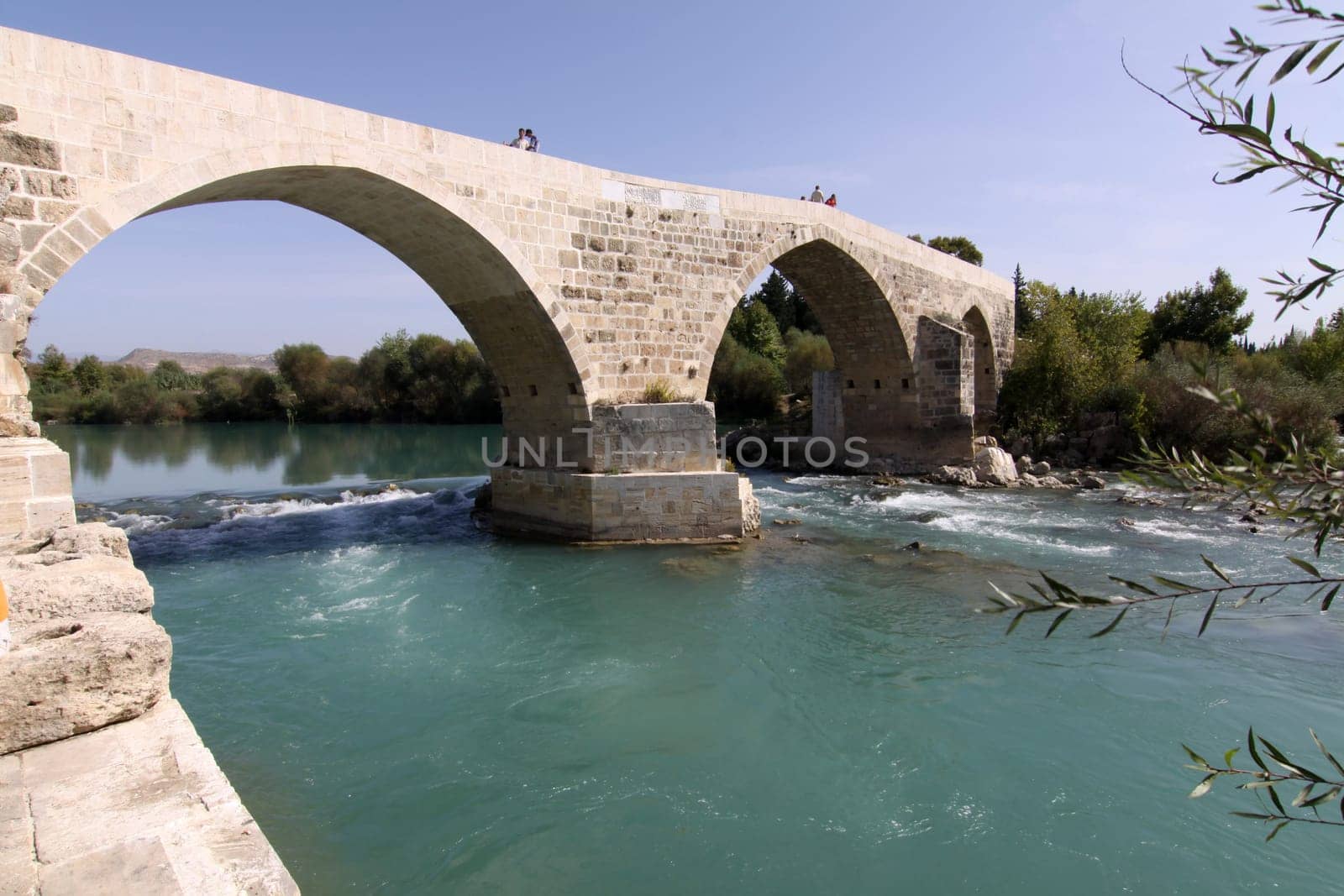 Restored Köprü Bridge near Aspendos