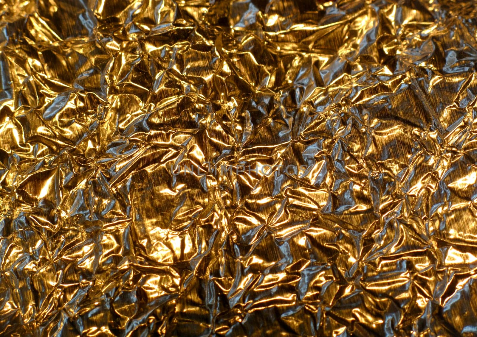 Gold color aluminum foil
