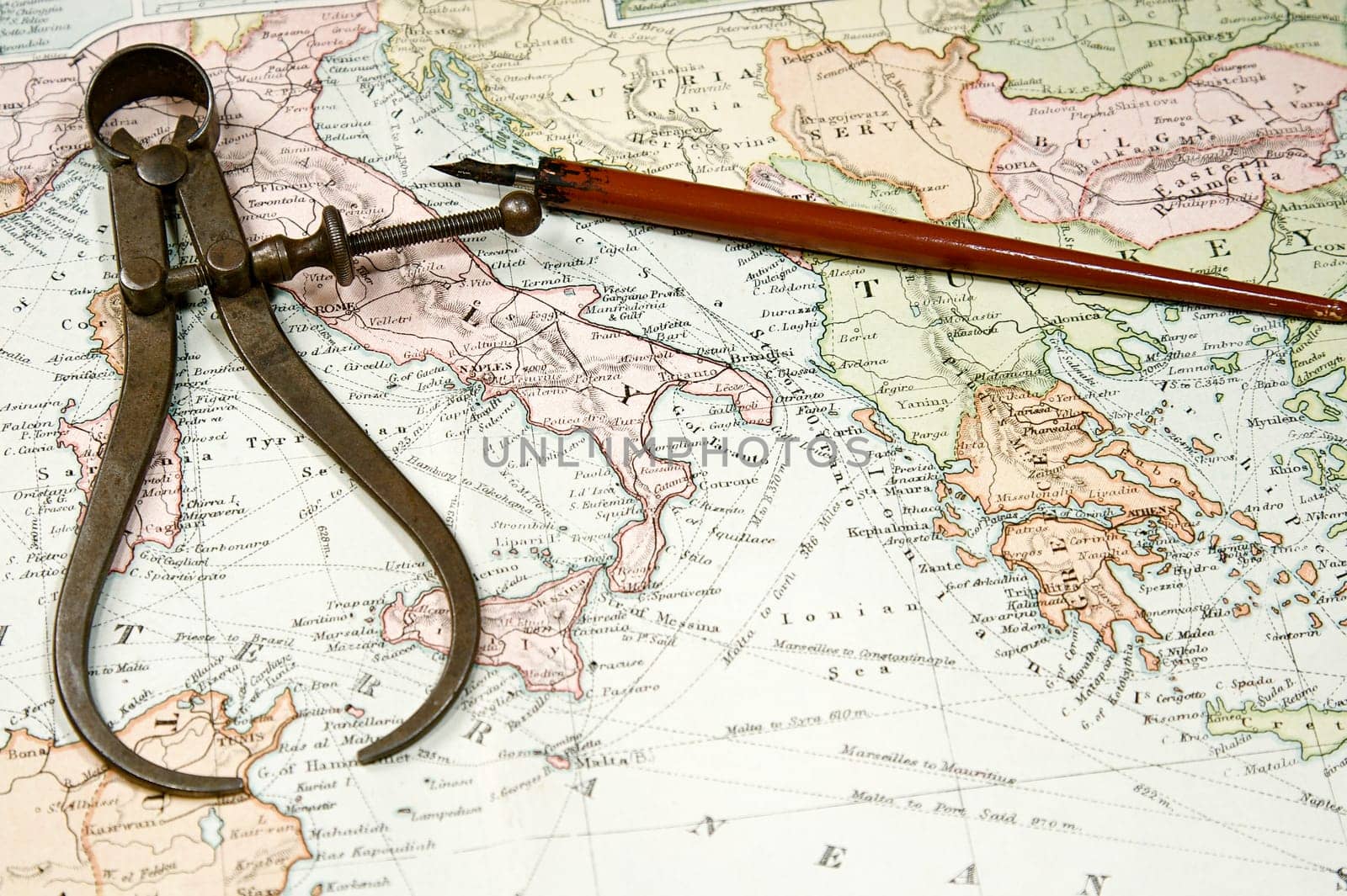 Vintage Map and Chart