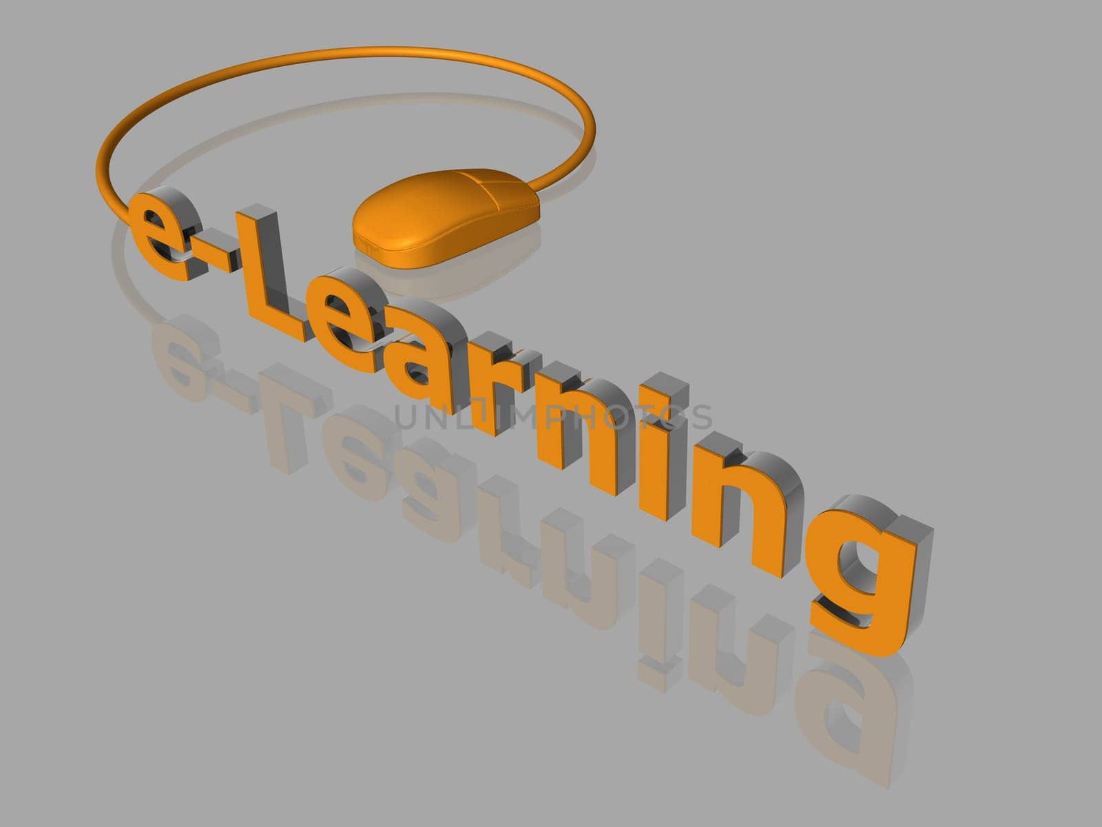 e-Learning - Mouse - 3D