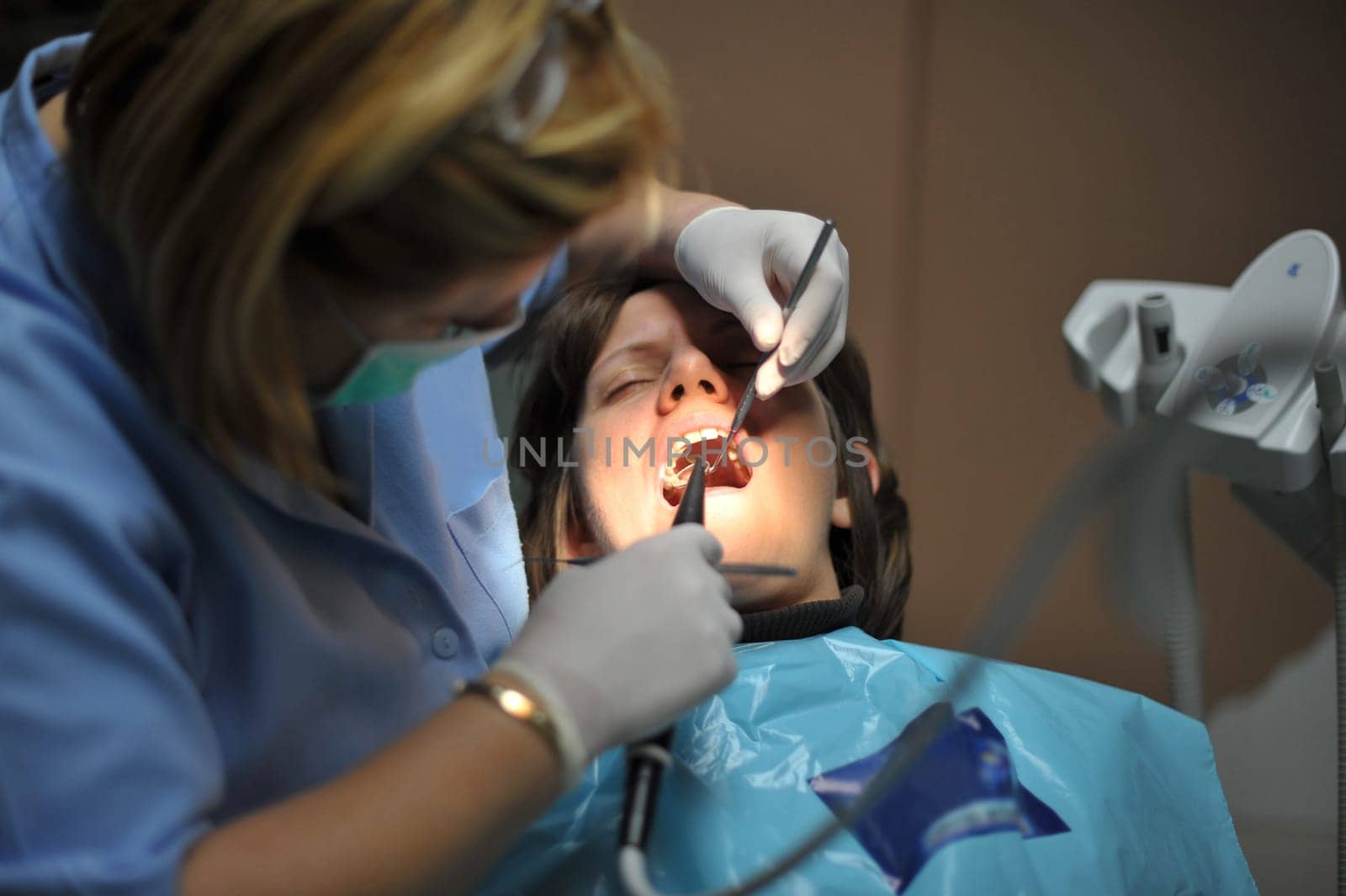Check-up at the dentist