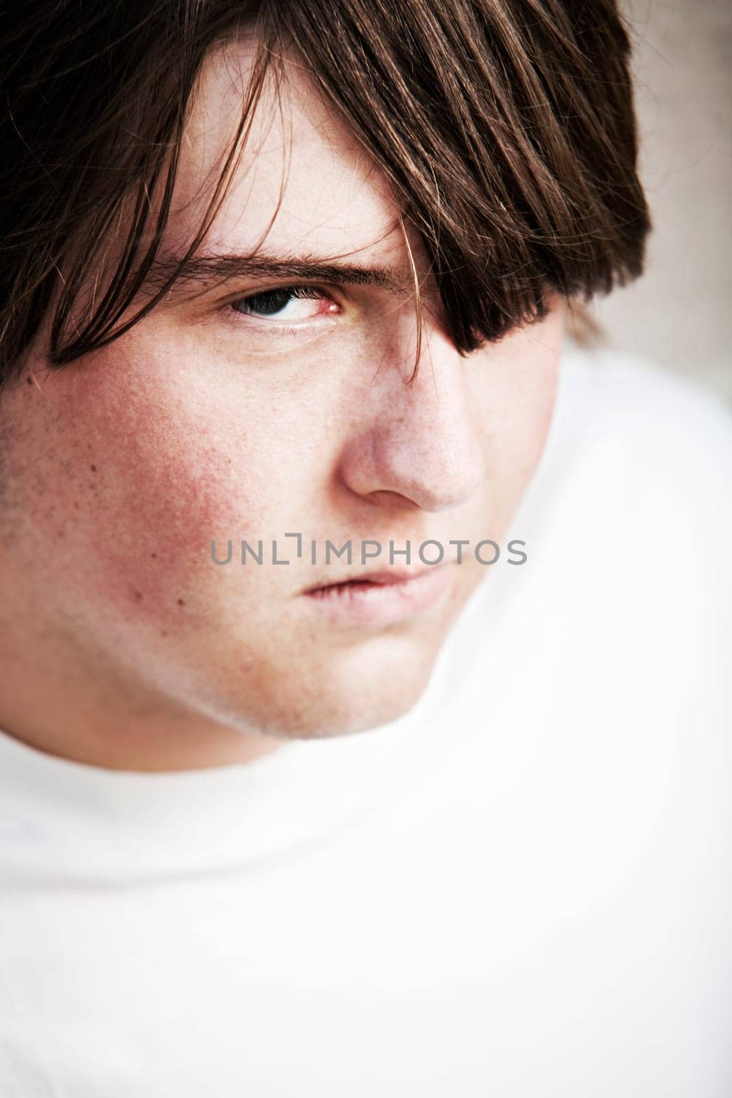 teen male looking