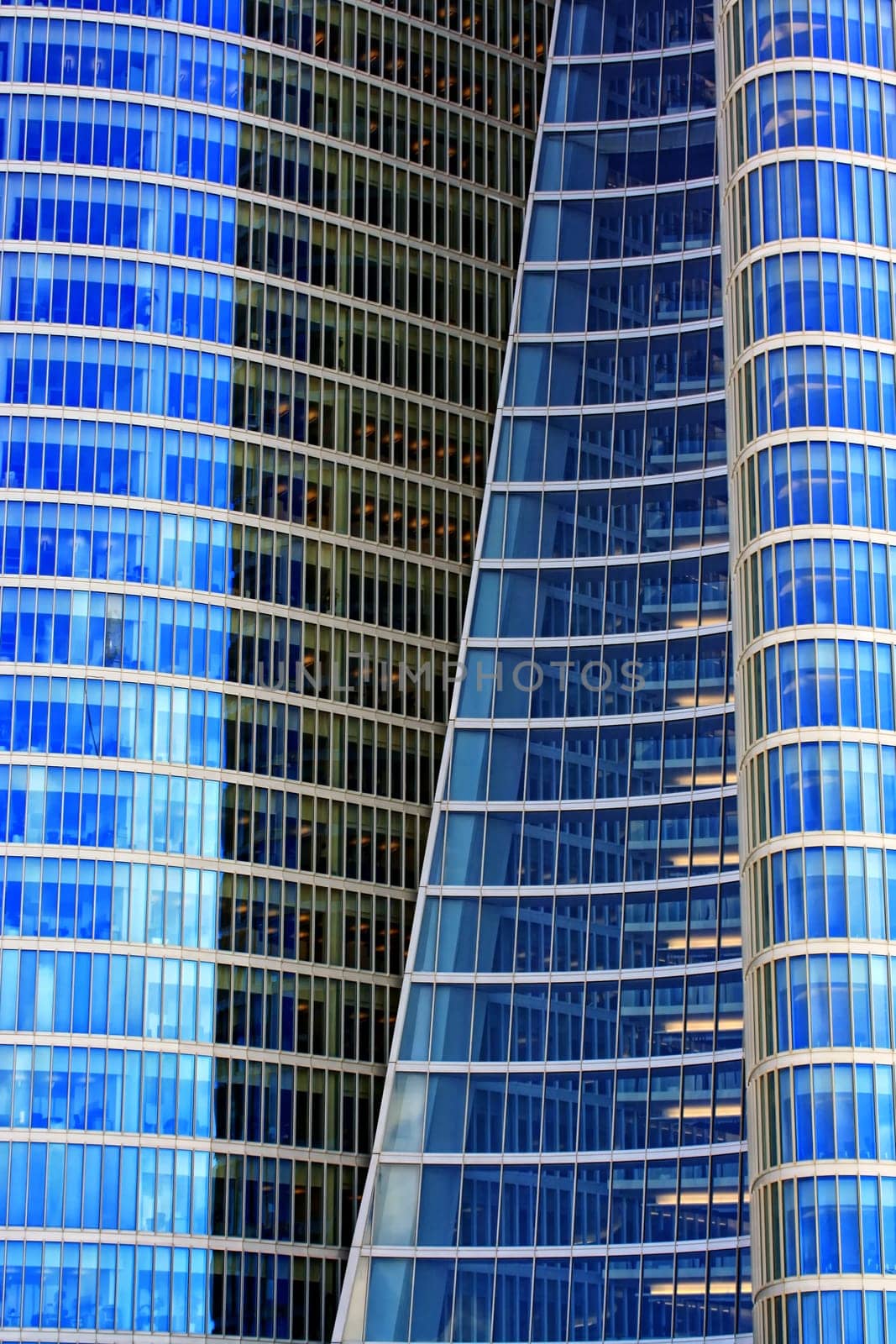 modern skyscraper window front