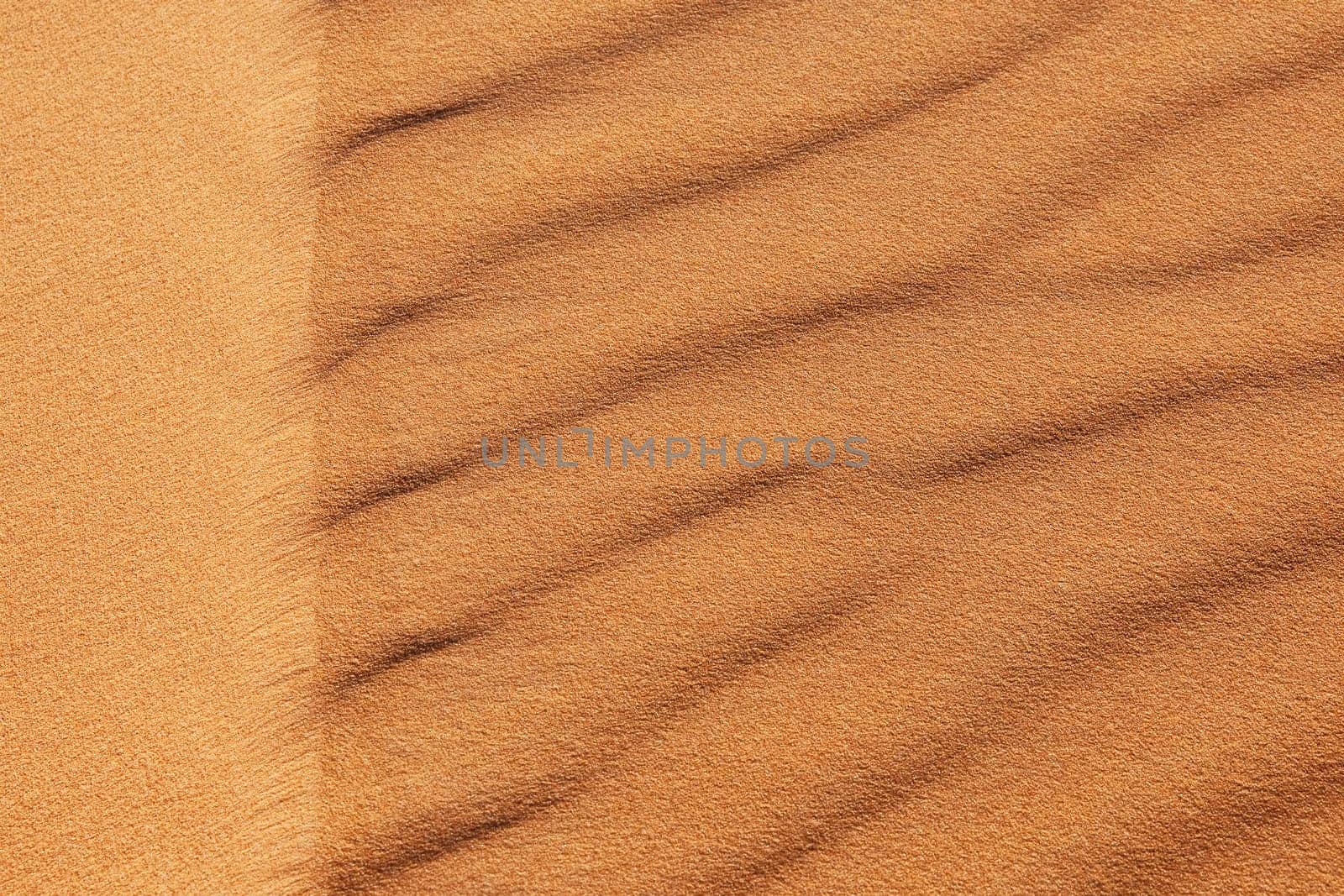 sandpattern in the desert closeup