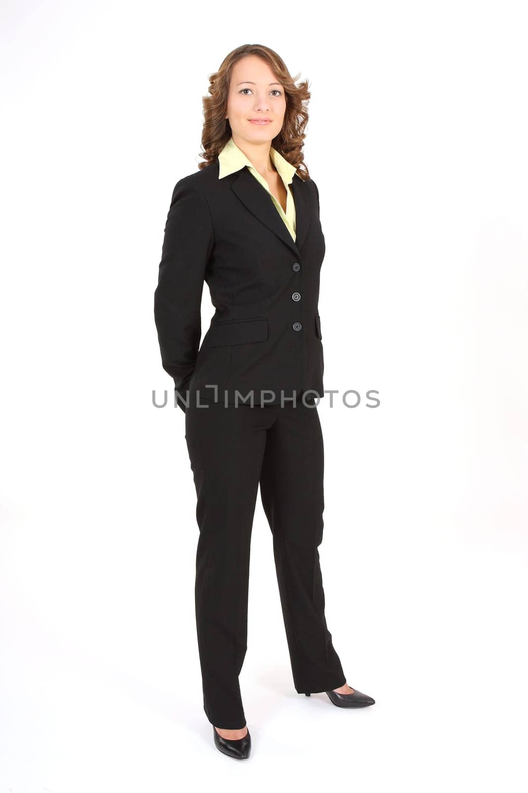 Businesswoman fixed gaze