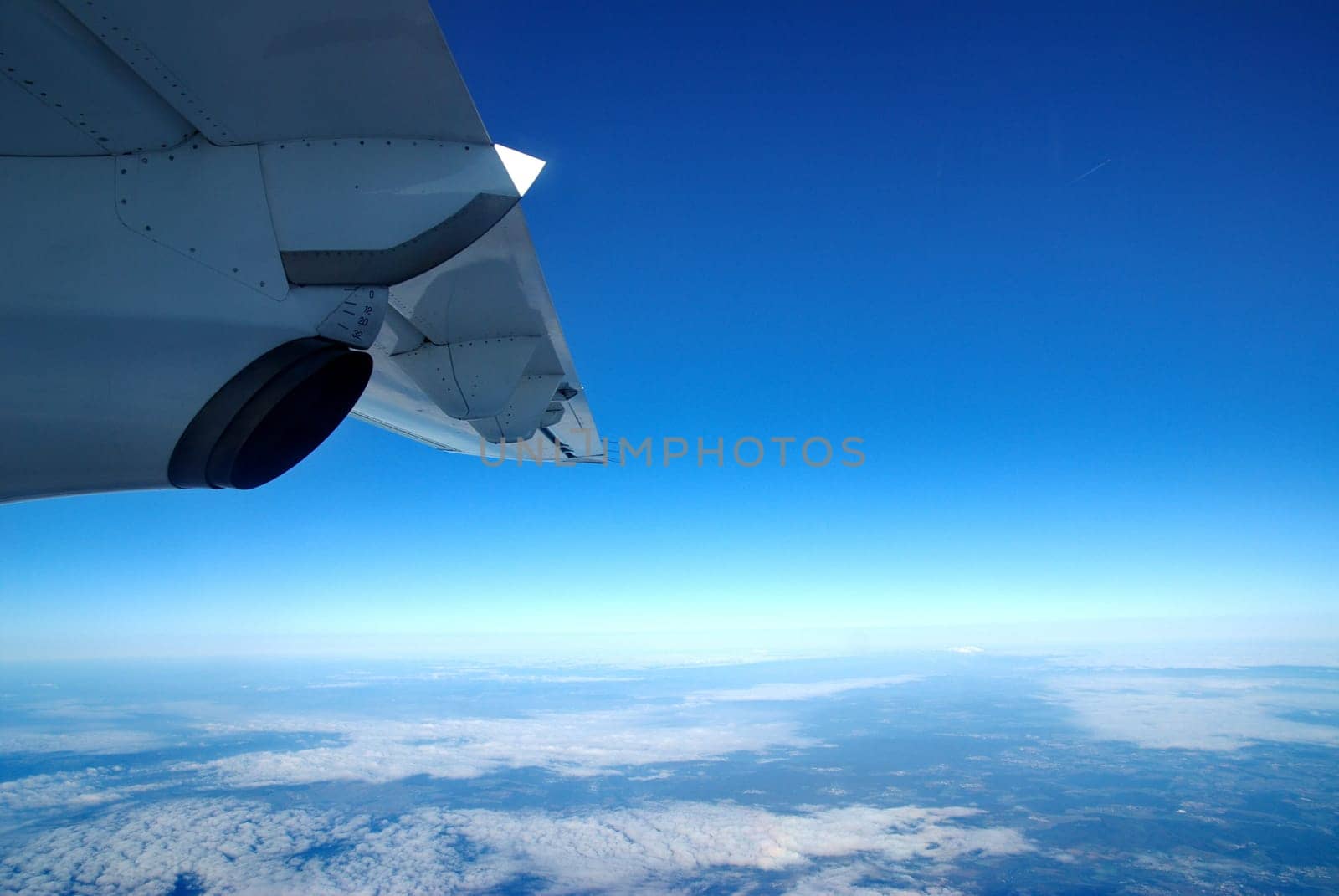 above the clouds