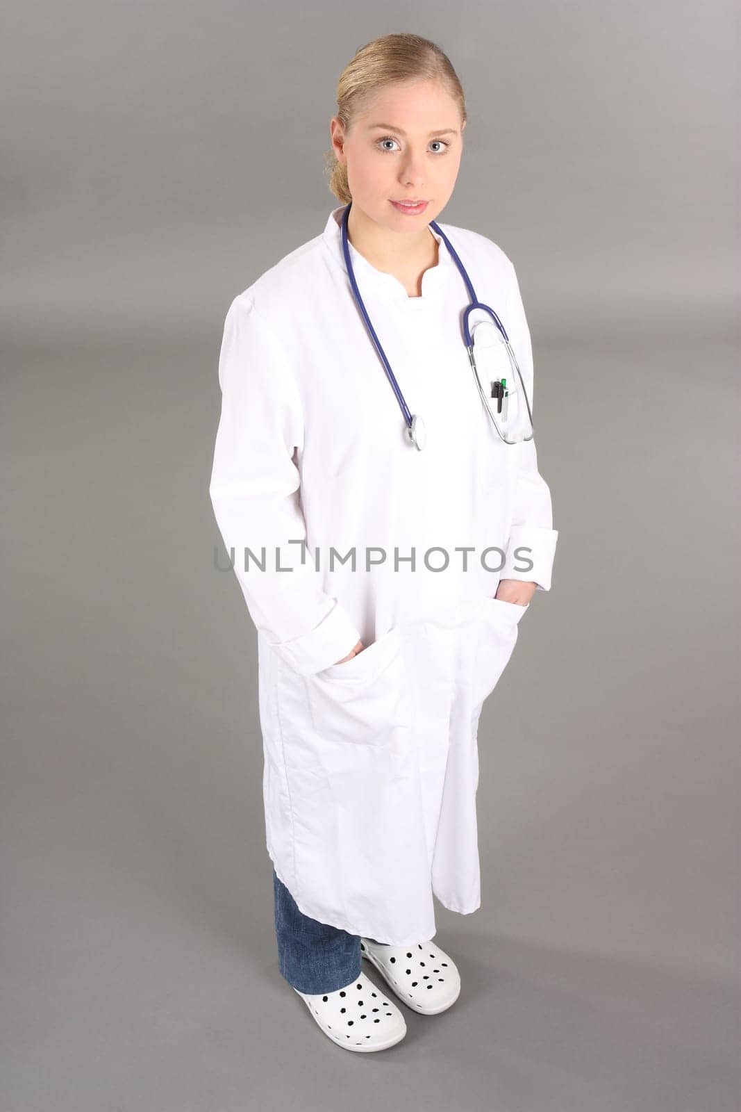 Female doctor standing
