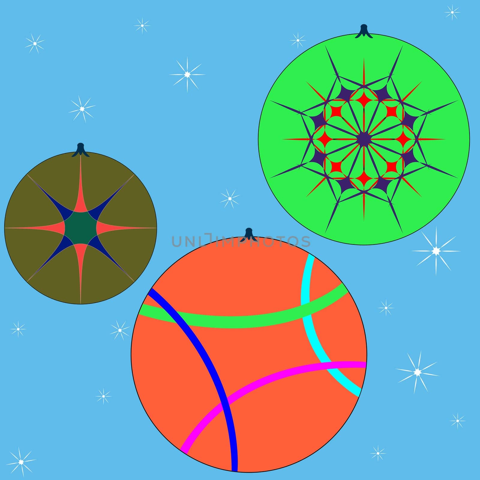 christmas globes collection 3