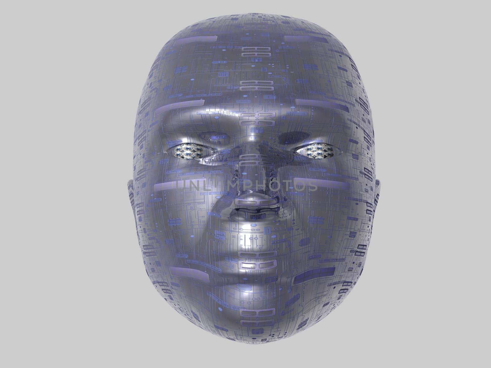 Background - Head - Isolated - 3D