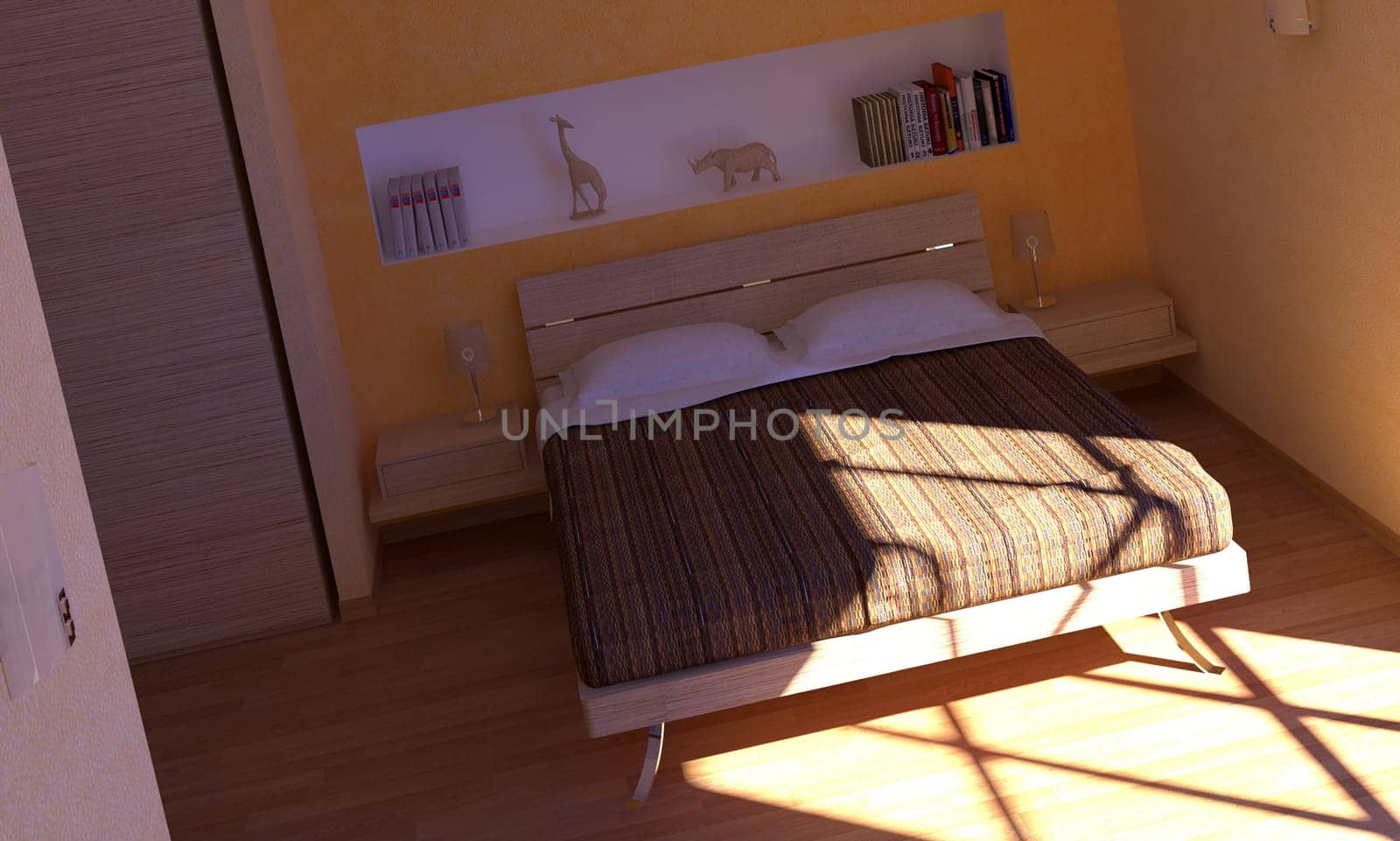 bedroom morning light