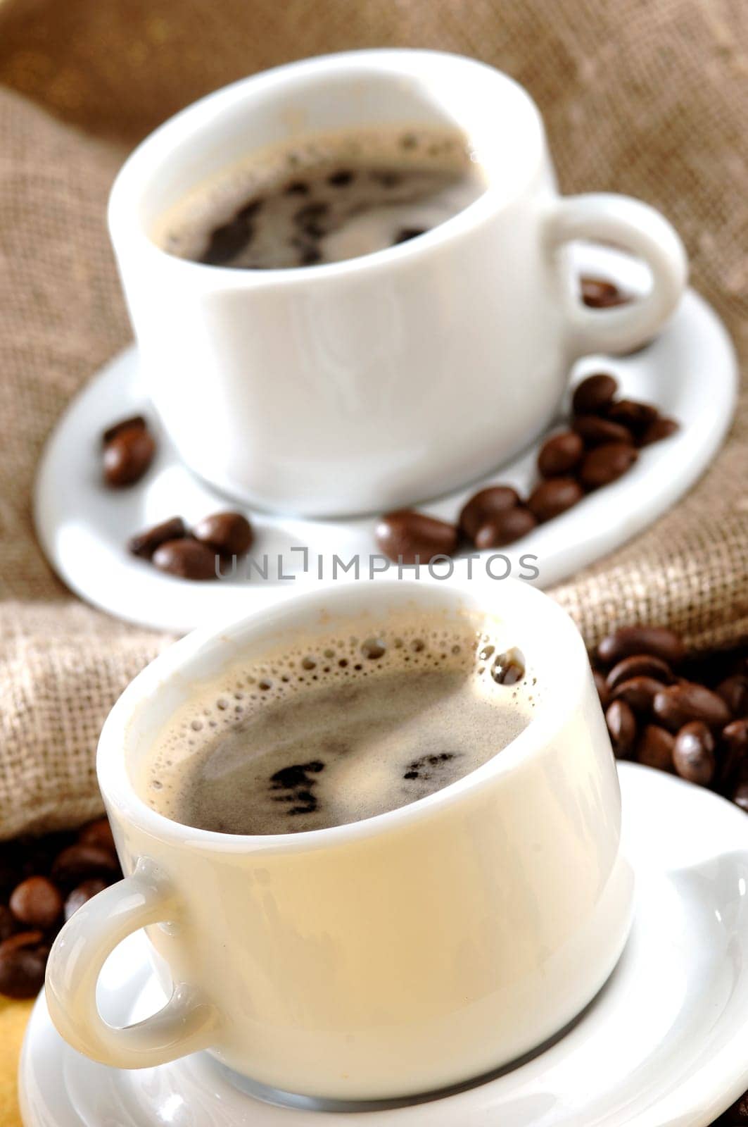 coffee in cups