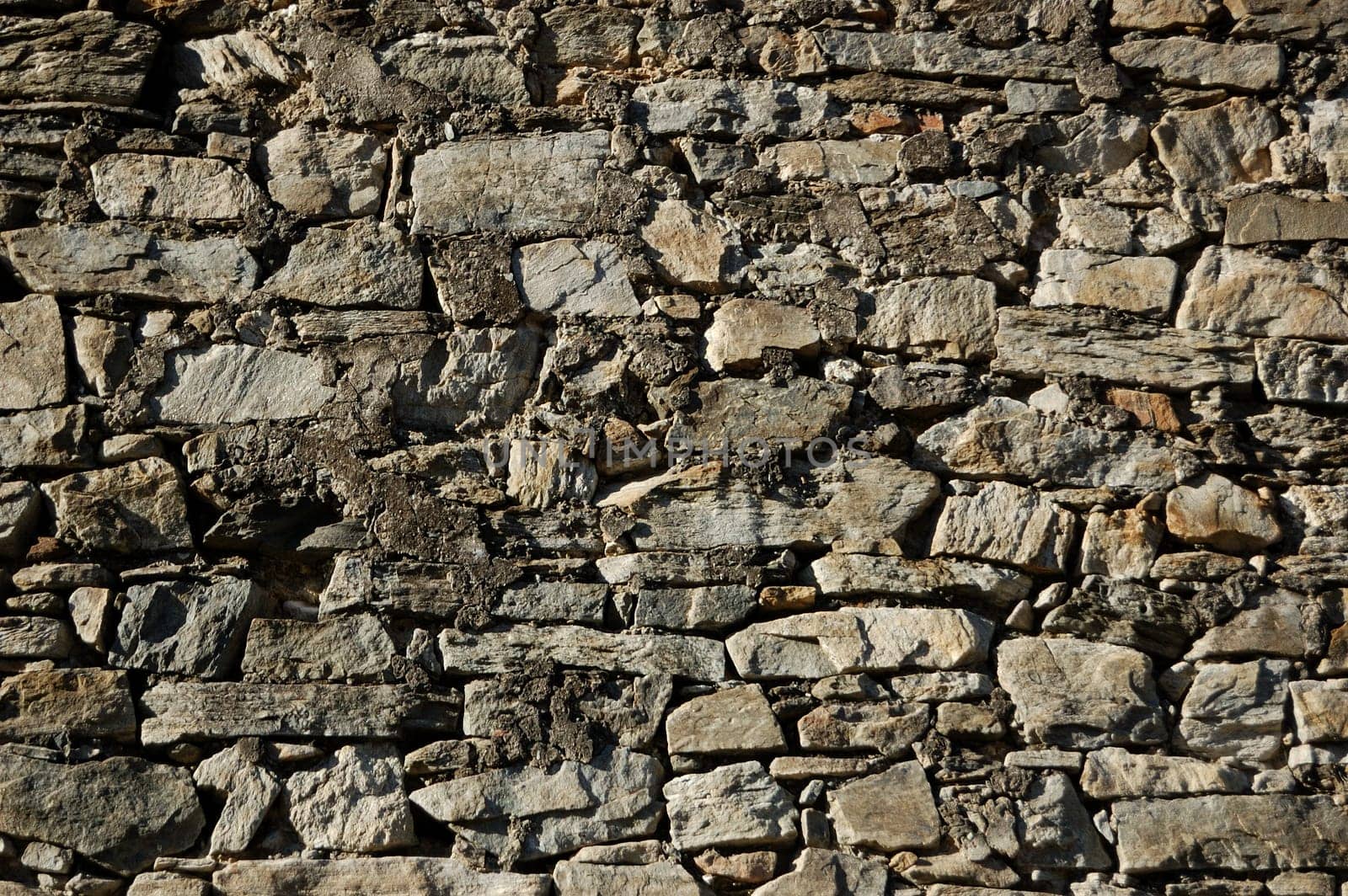 wall made of stones