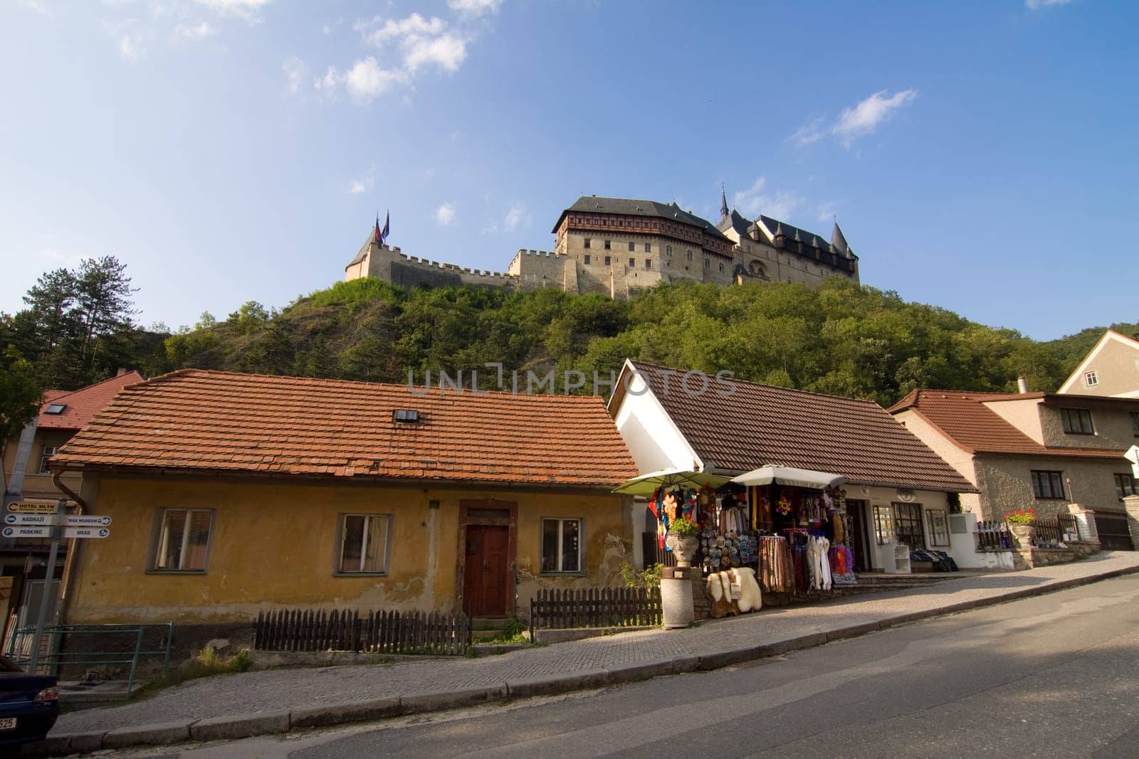 Karlstejn village