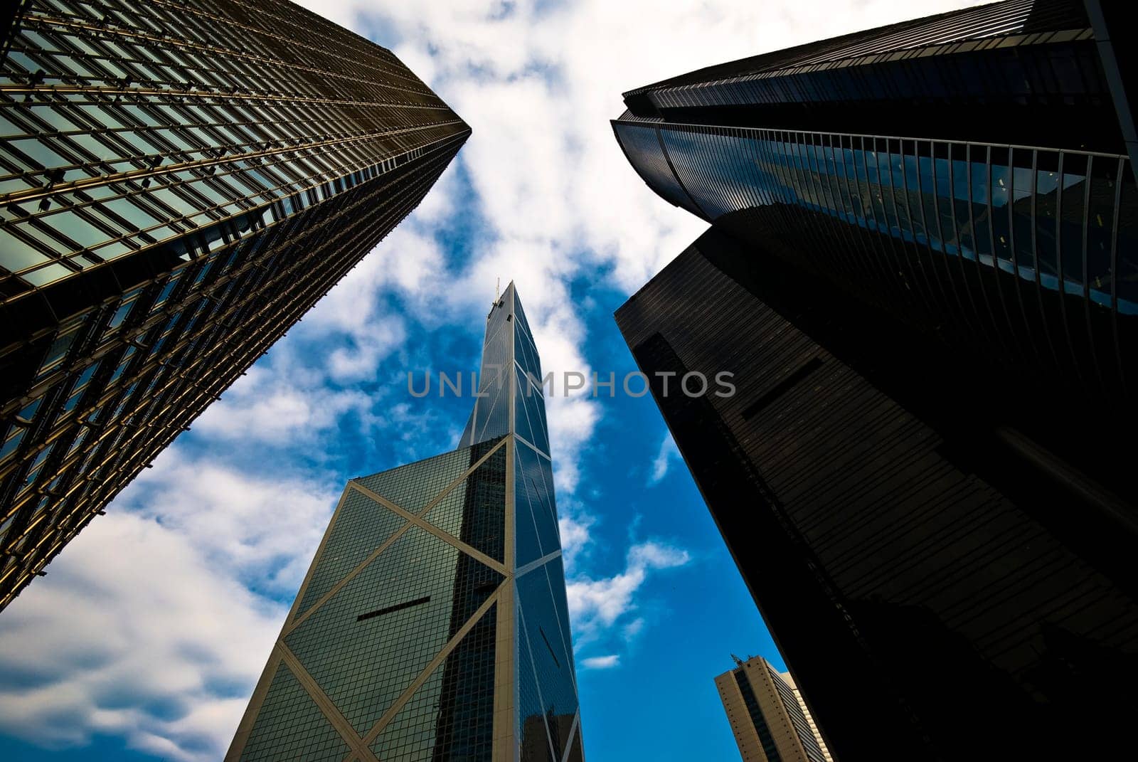 Skyscrapers in Hong kong