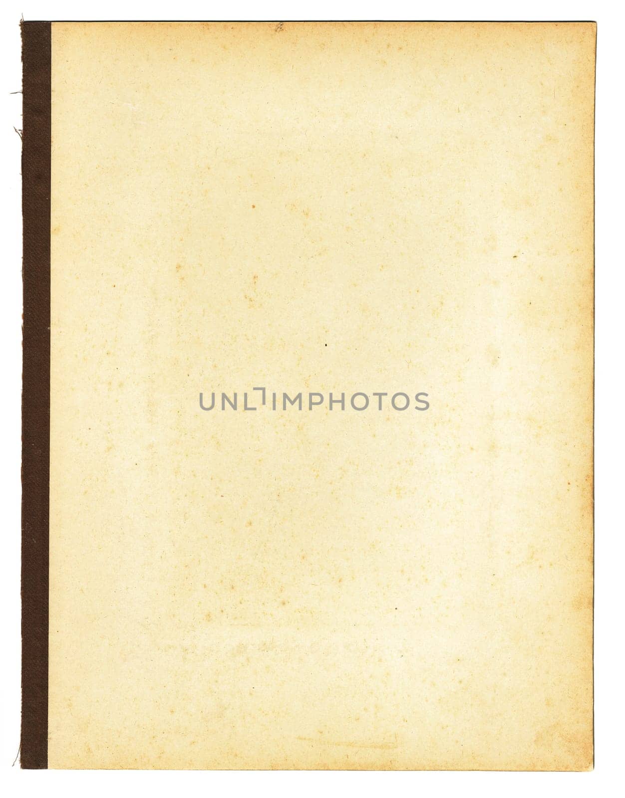 Old yellowed paper as background