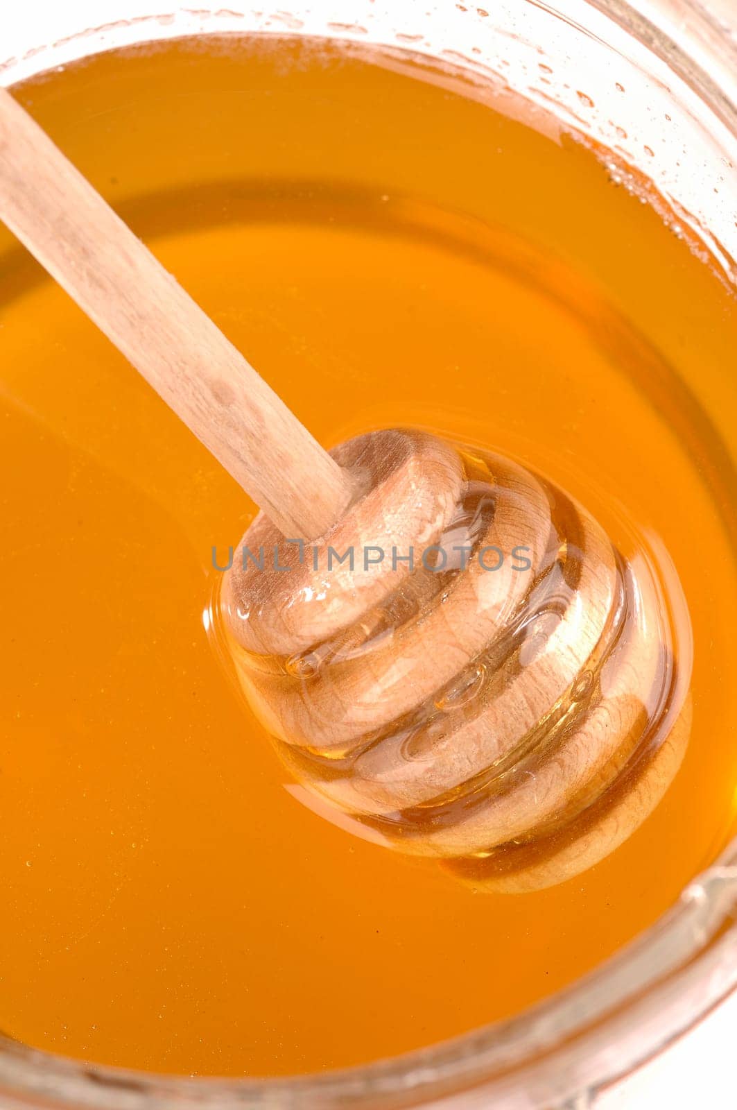 honey in a jar