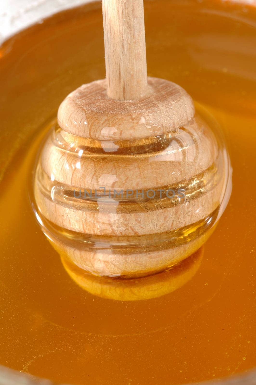 honey in a jar