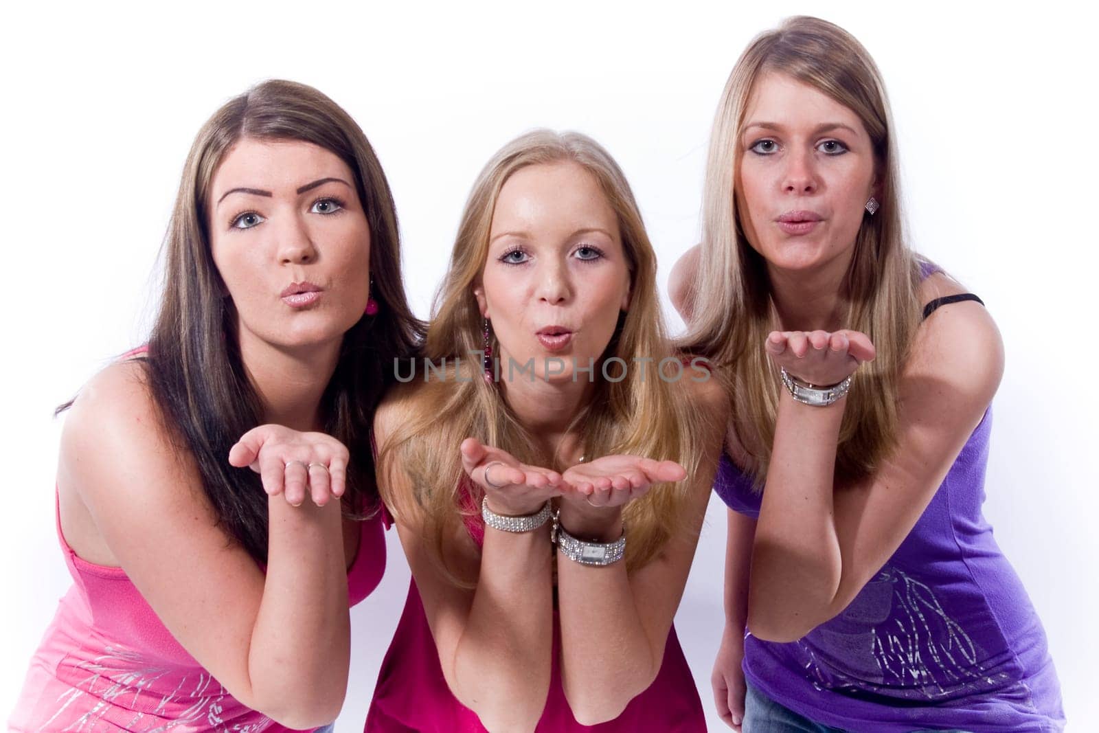 Three young women wd561
