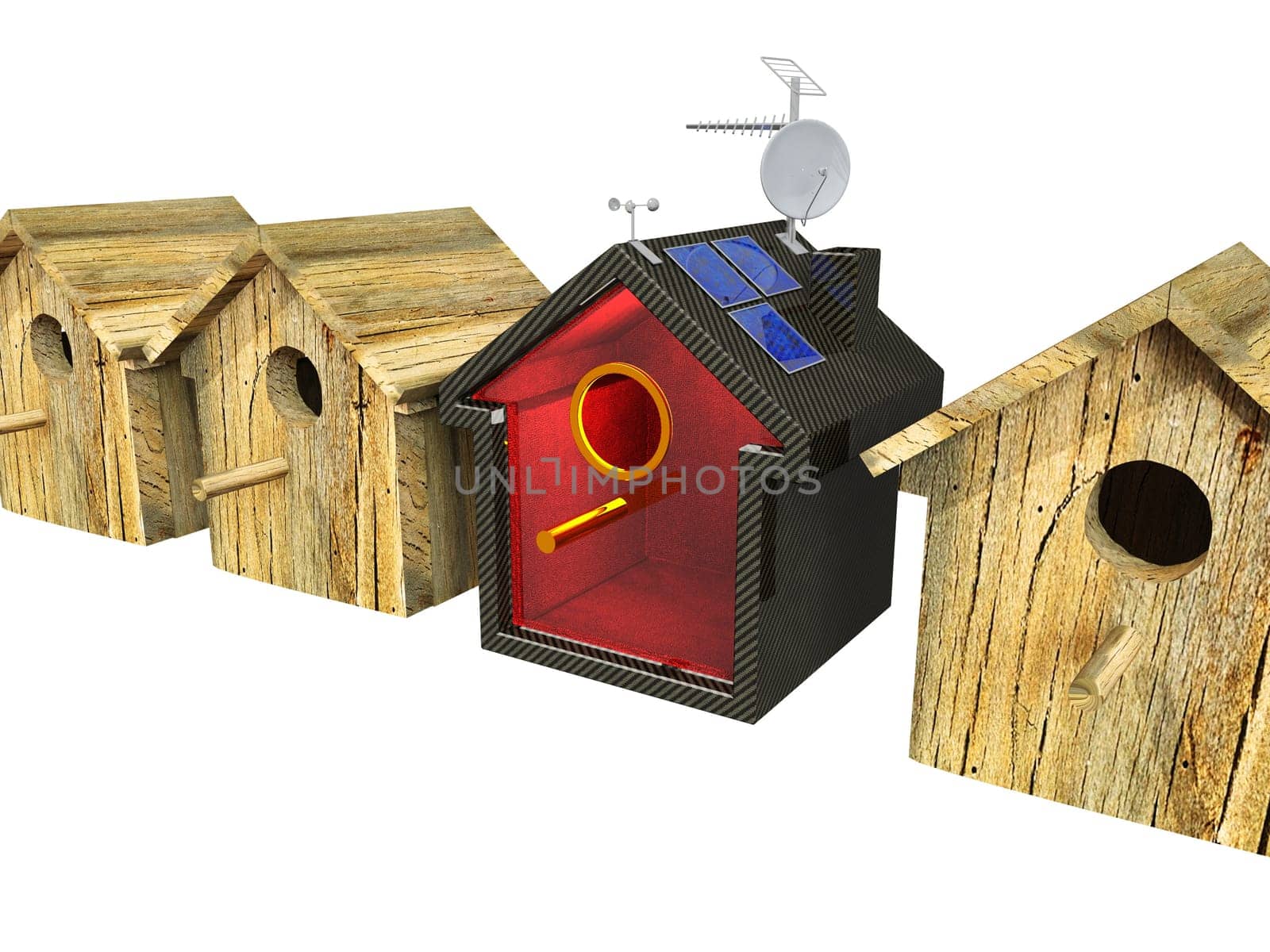 3d bird houses, be unique and create your style