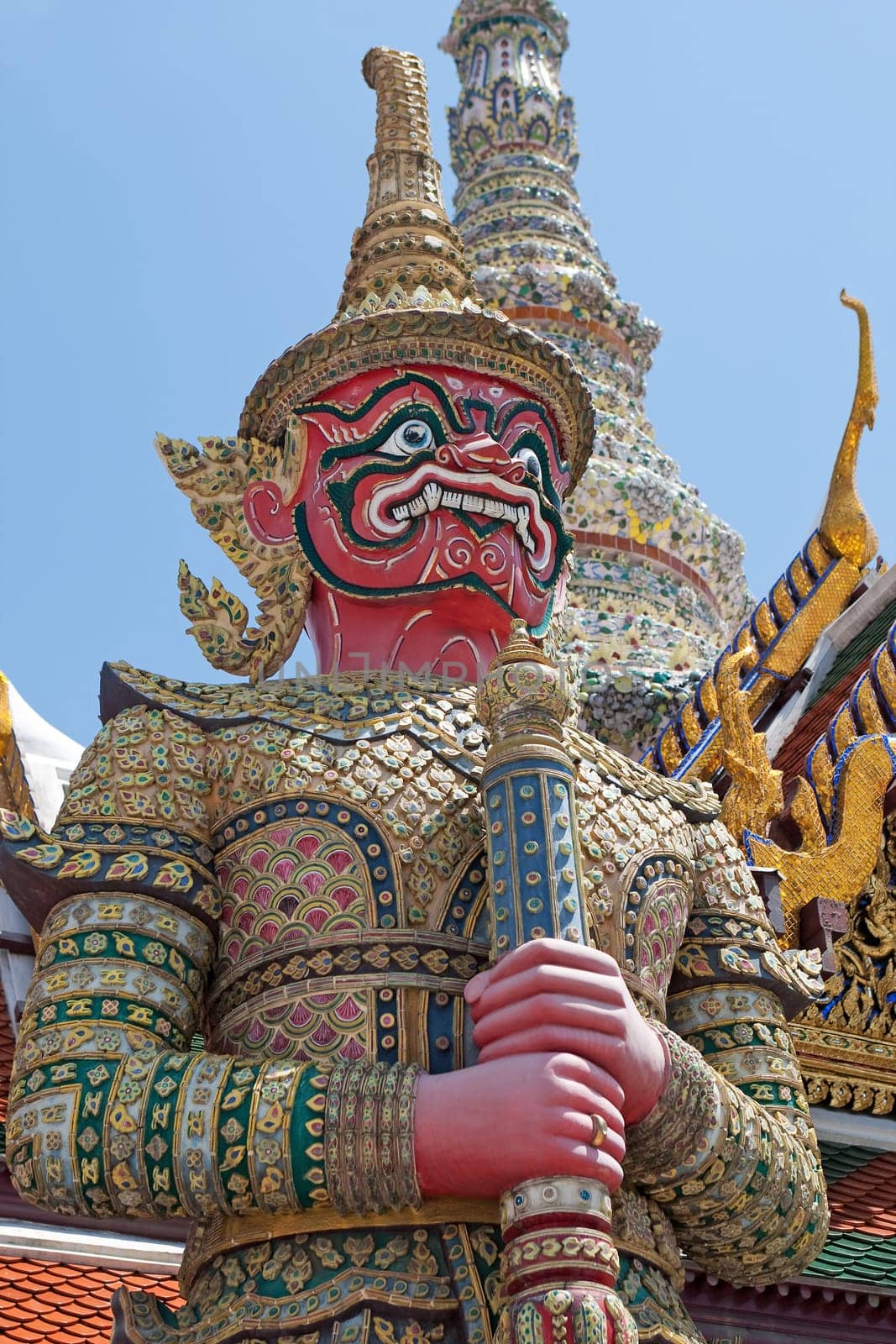 Buddhist figure Wat Phra Kaeo