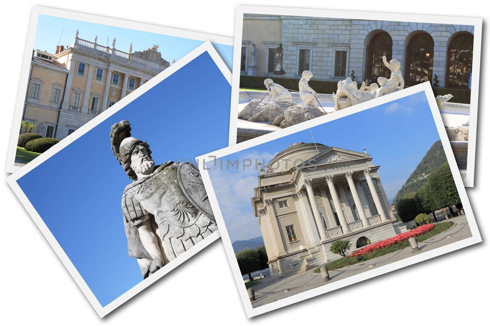 Collage of Como, Italy