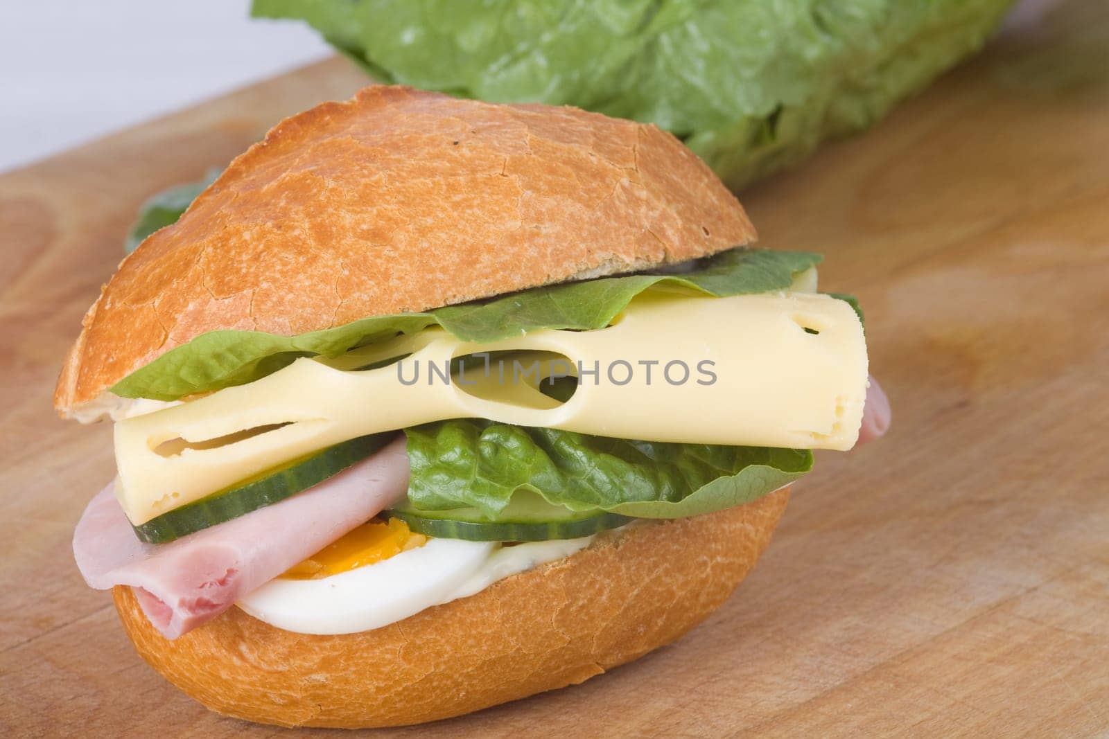 Edam bread roll