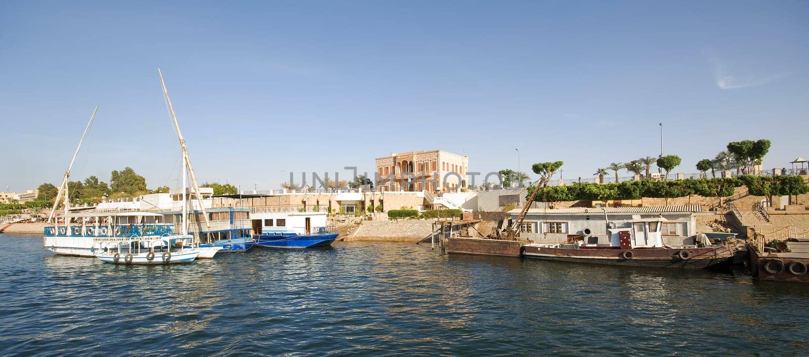In the port of Luxor