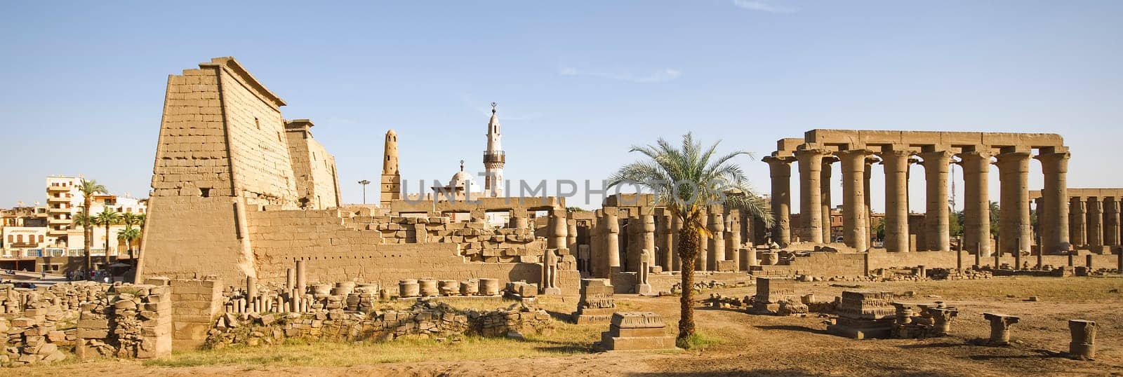 The Temple of Luxor in Egypt